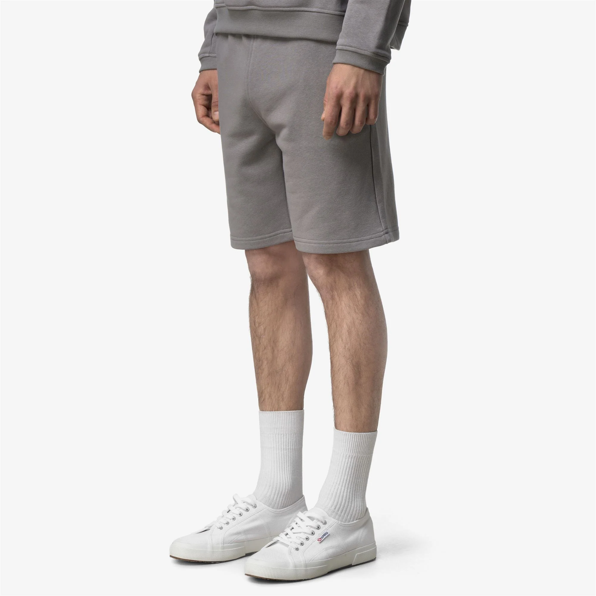 CASIMIR POLY COTTON - Shorts - Sport  Shorts - Unisex - GREY FROST - Image 4