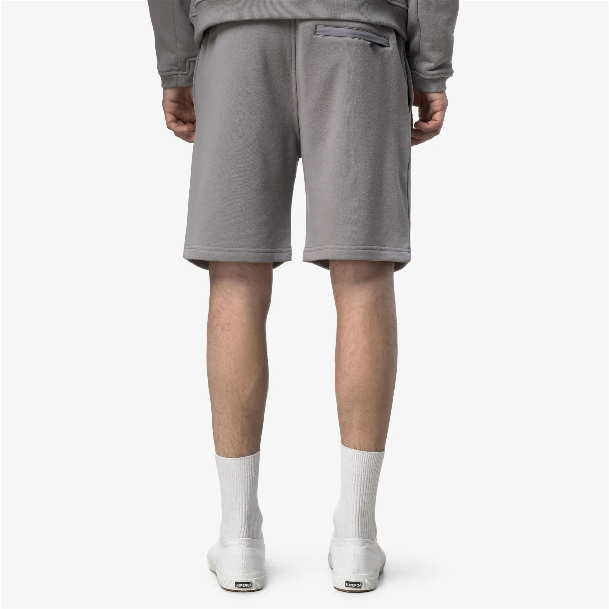 CASIMIR POLY COTTON - Shorts - Sport  Shorts - Unisex - GREY FROST - Image 5