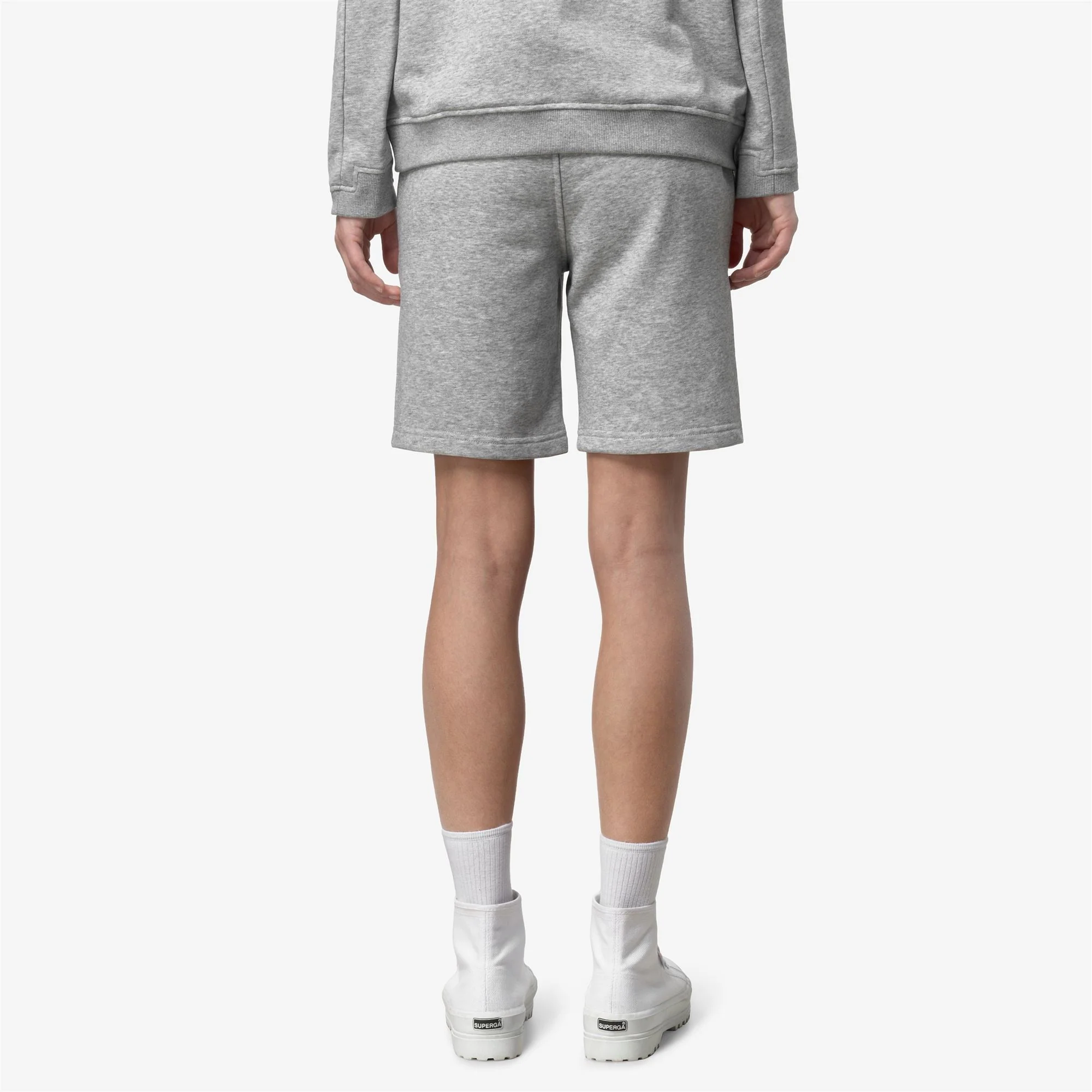 CASIMIR POLY COTTON - Shorts - Sport  Shorts - Unisex - GREY MEL - Image 5