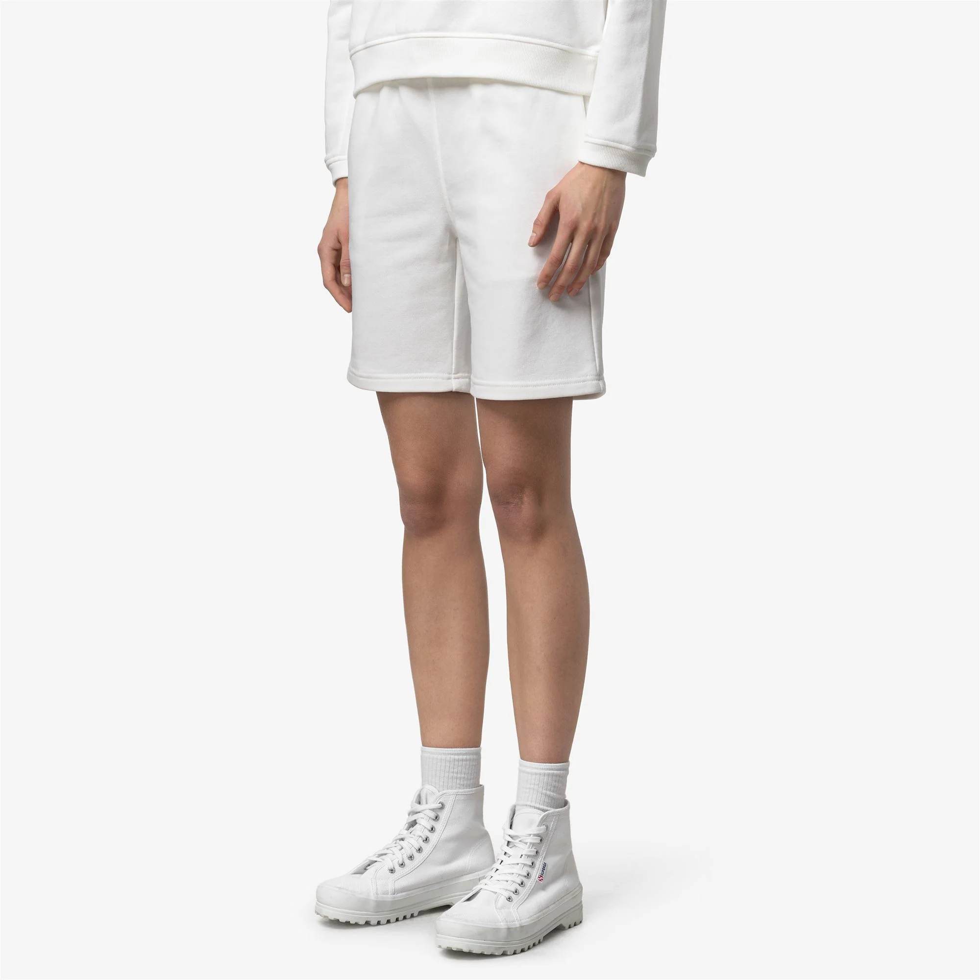 CASIMIR POLY COTTON - Shorts - Sport  Shorts - Unisex - WHITE - Image 4