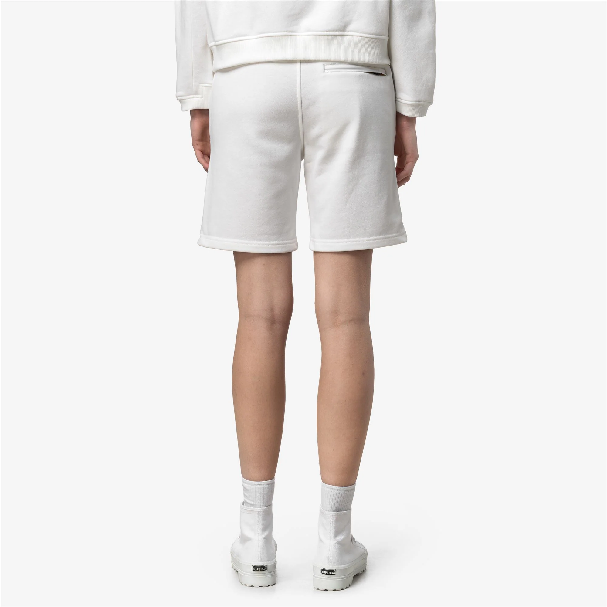 CASIMIR POLY COTTON - Shorts - Sport  Shorts - Unisex - WHITE - Image 5