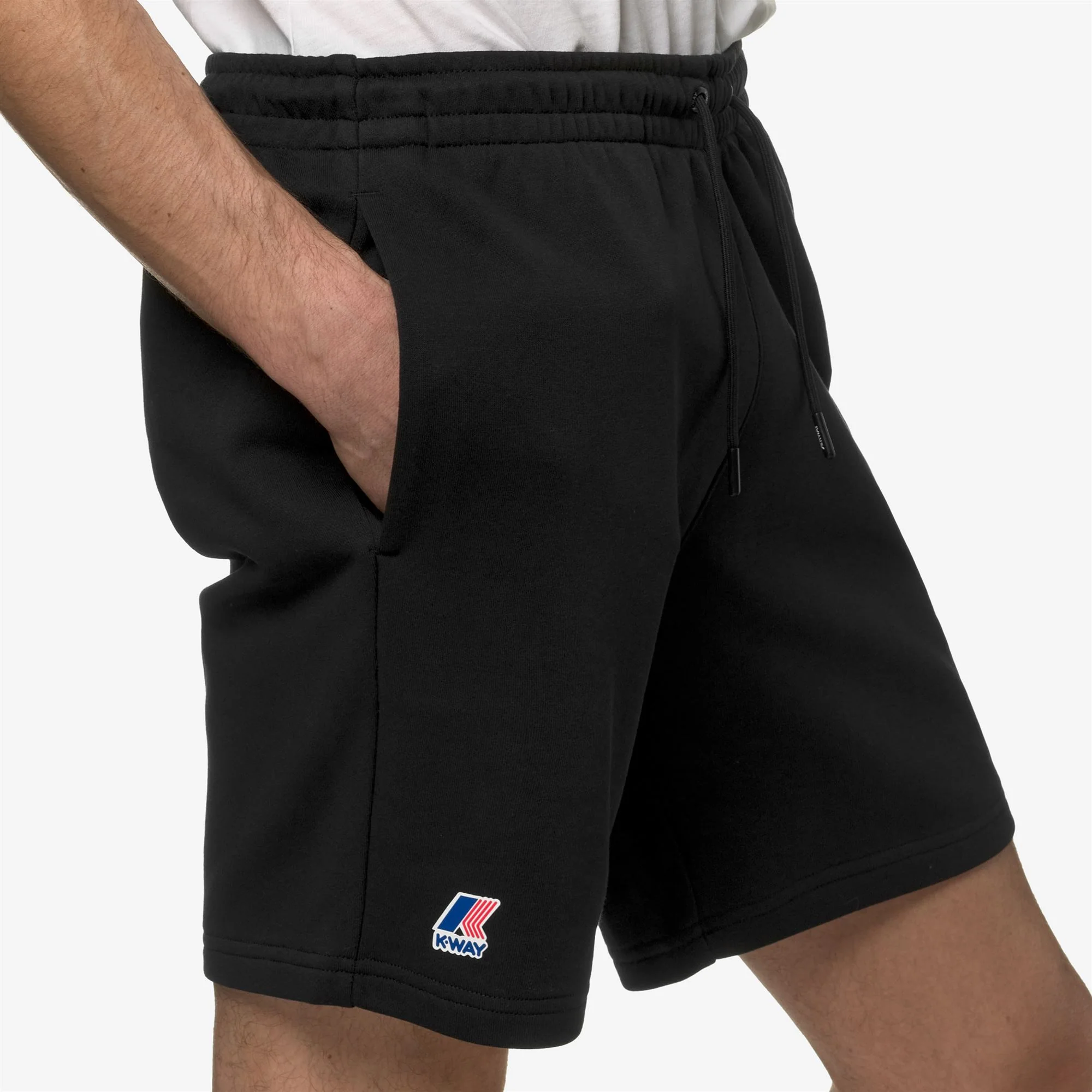 LE VRAI DORIAN POLY COTTON - Shorts - Sport  Shorts - Unisex - BLACK PURE - Image 2