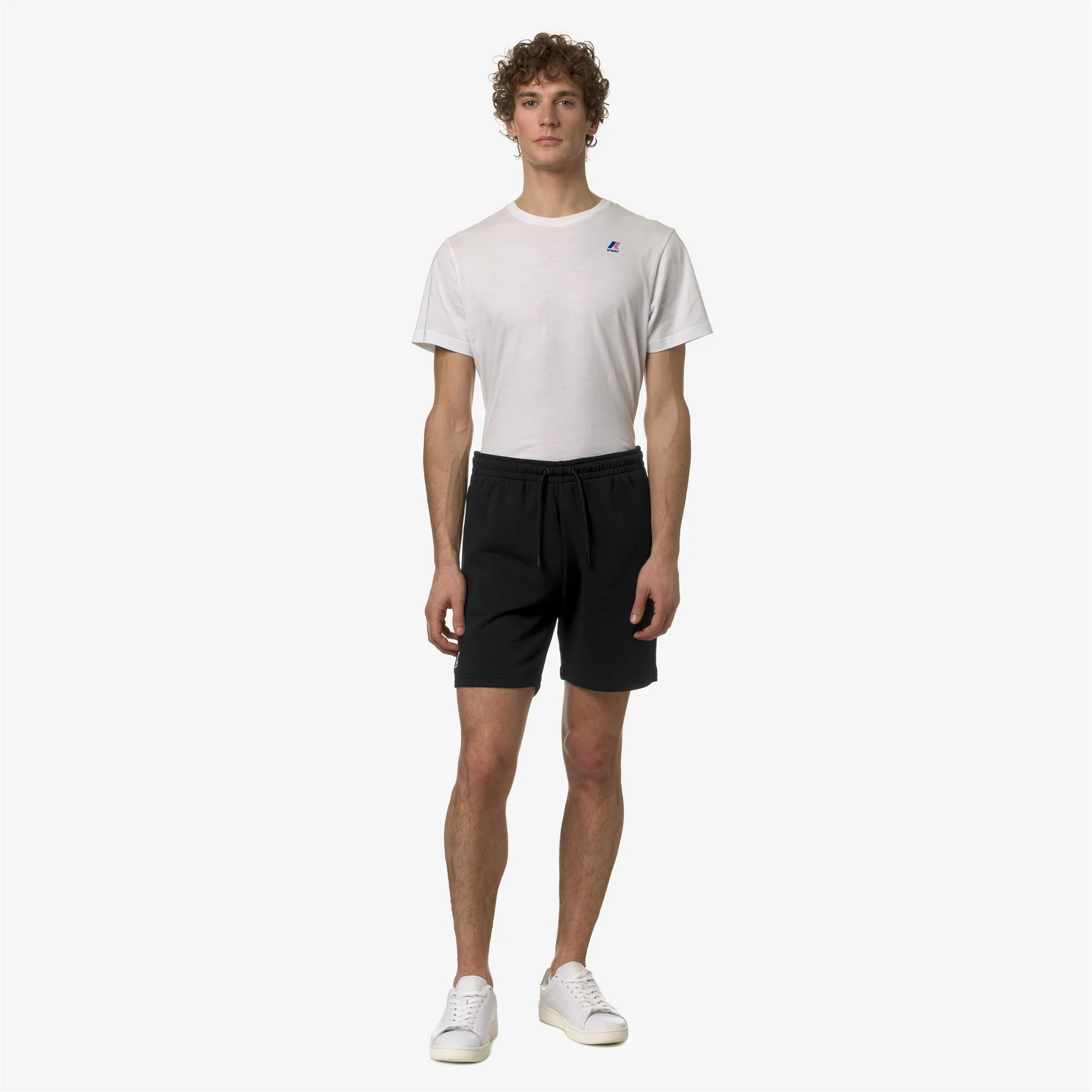 LE VRAI DORIAN POLY COTTON - Shorts - Sport  Shorts - Unisex - BLACK PURE - Image 3