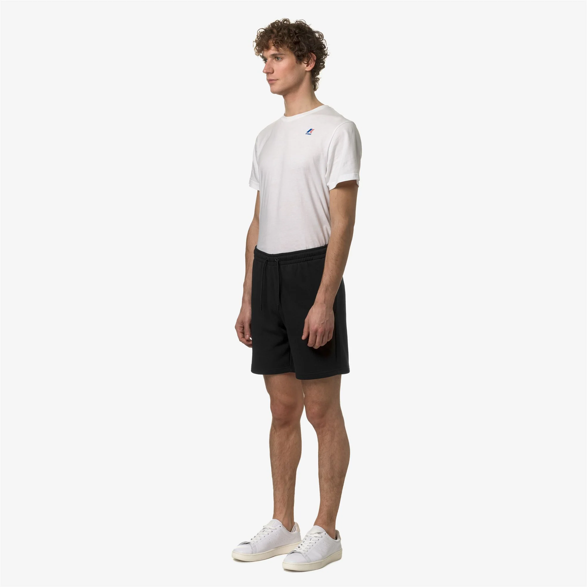 LE VRAI DORIAN POLY COTTON - Shorts - Sport  Shorts - Unisex - BLACK PURE - Image 4