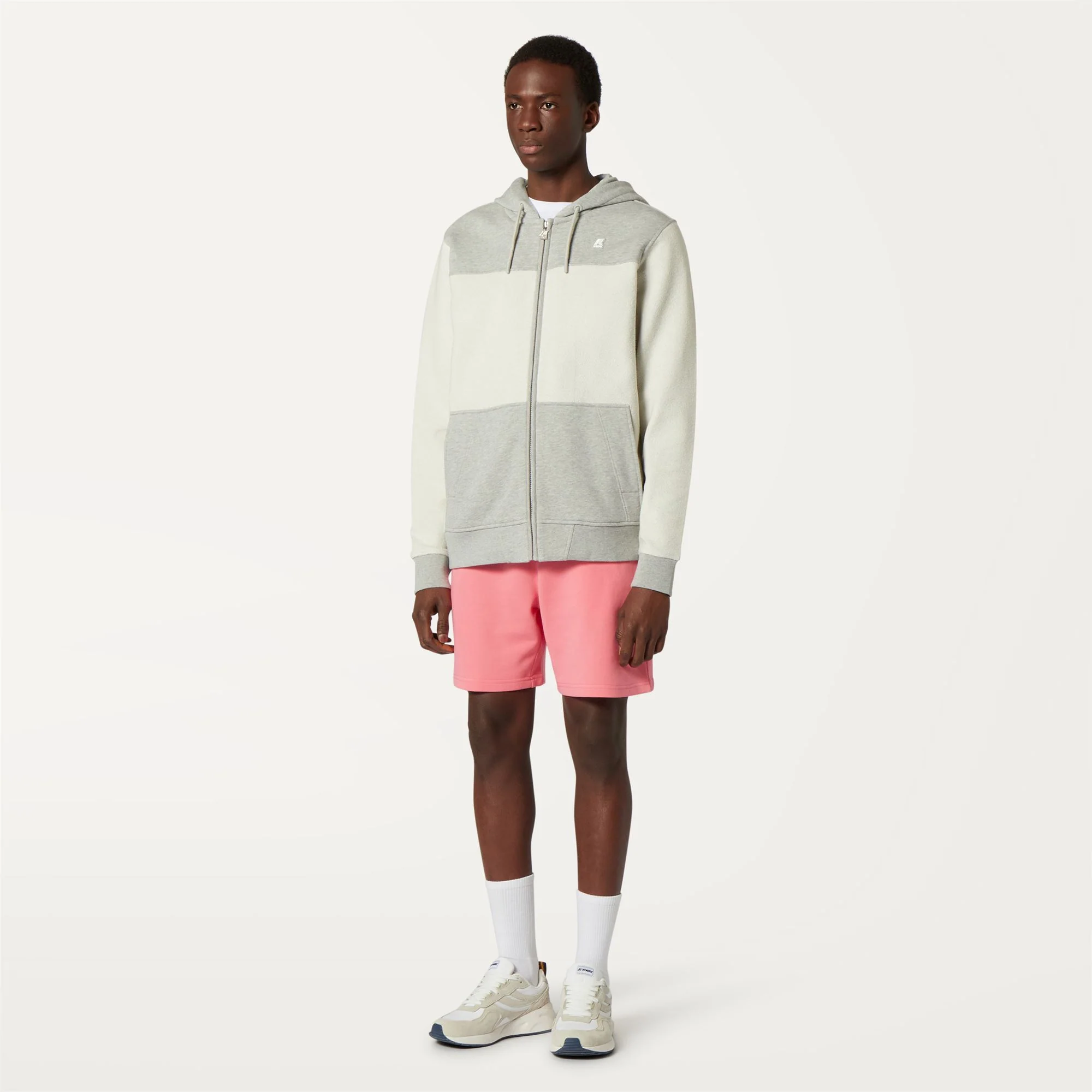 LE VRAI DORIAN POLY COTTON - Shorts - Sport  Shorts - Unisex - PINK MD - Image 3