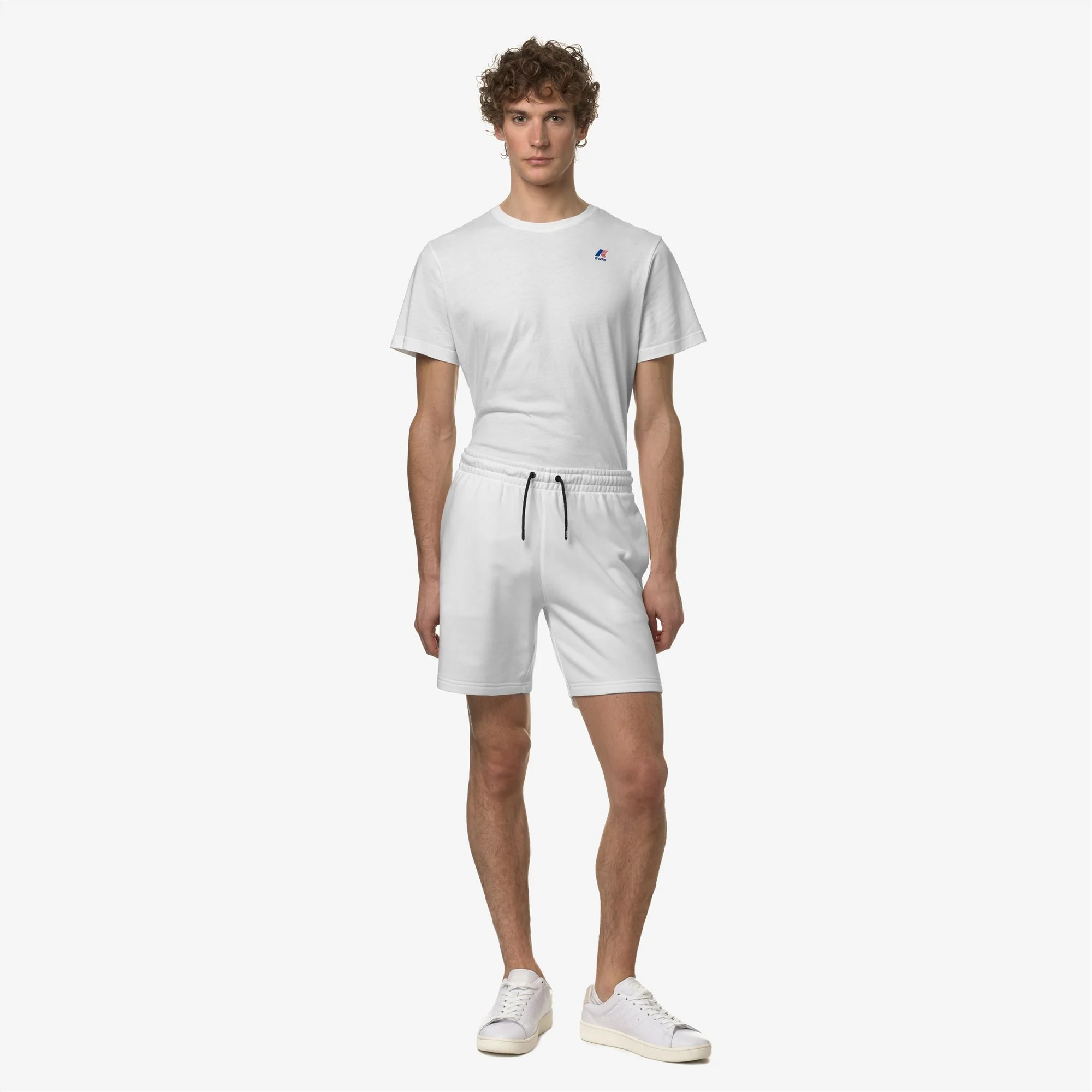 LE VRAI DORIAN POLY COTTON - Shorts - Sport Shorts - Unisex - WHITE - Image 3