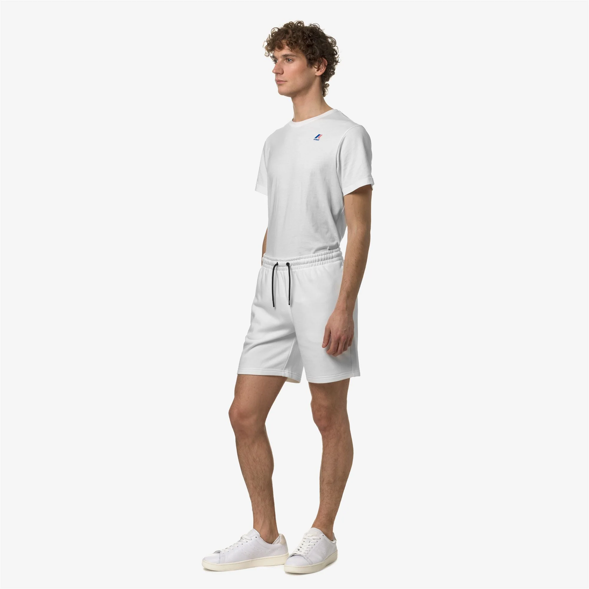 LE VRAI DORIAN POLY COTTON - Shorts - Sport Shorts - Unisex - WHITE - Image 4