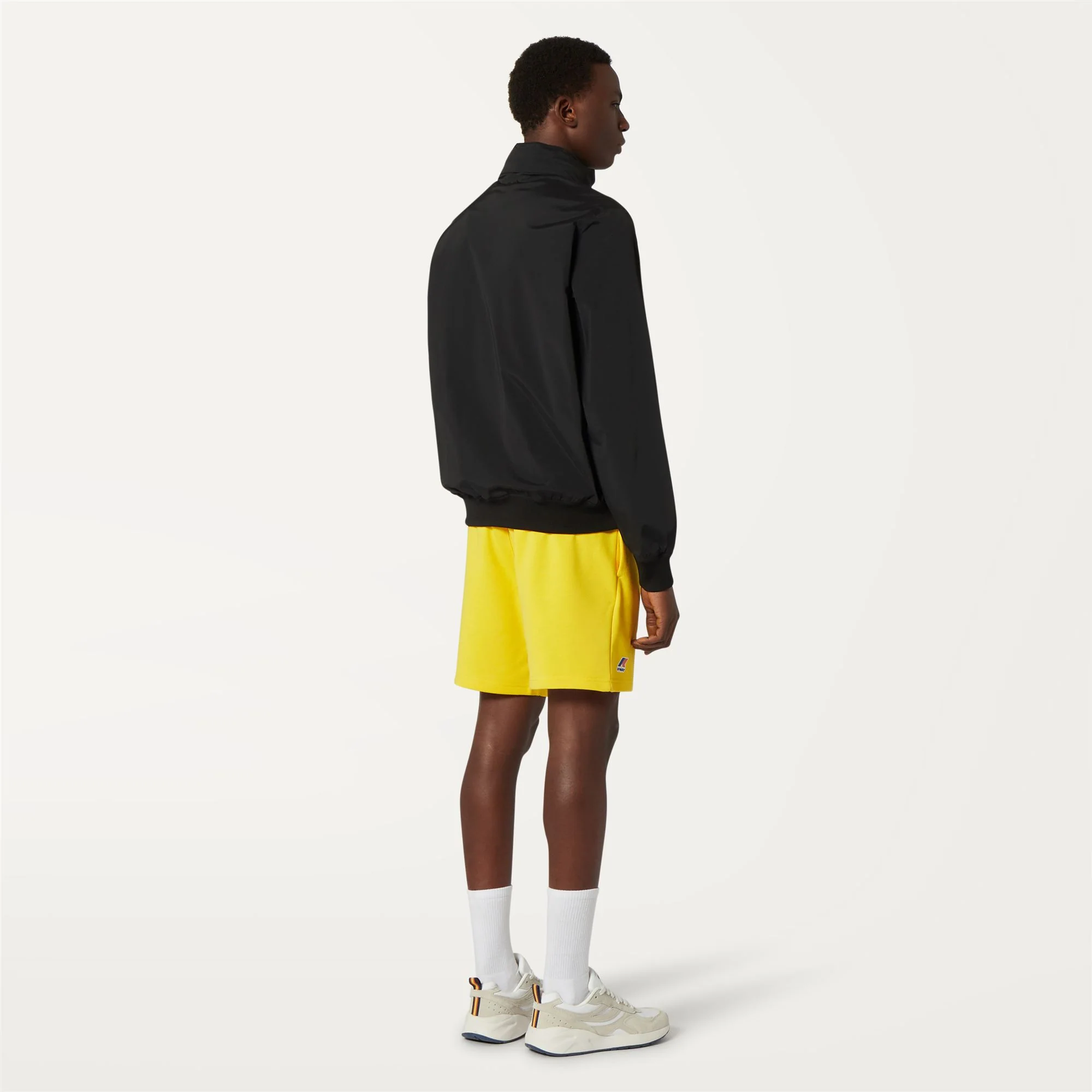 LE VRAI DORIAN POLY COTTON - Shorts - Sport  Shorts - Unisex - YELLOW DK - Image 5