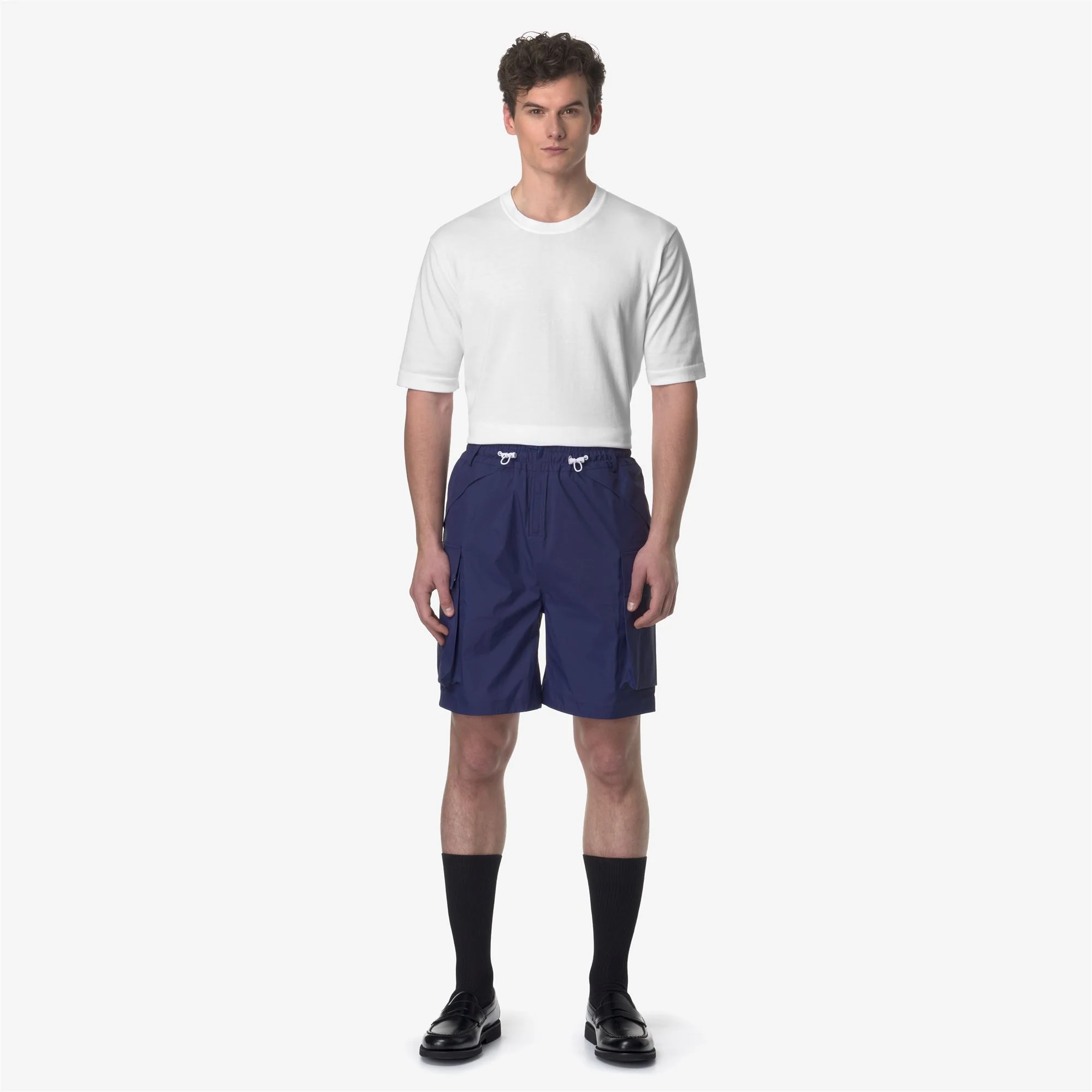 LEO-SHELL - Shorts - Sport  Shorts - Unisex - BLUE MD COBALT - Image 3