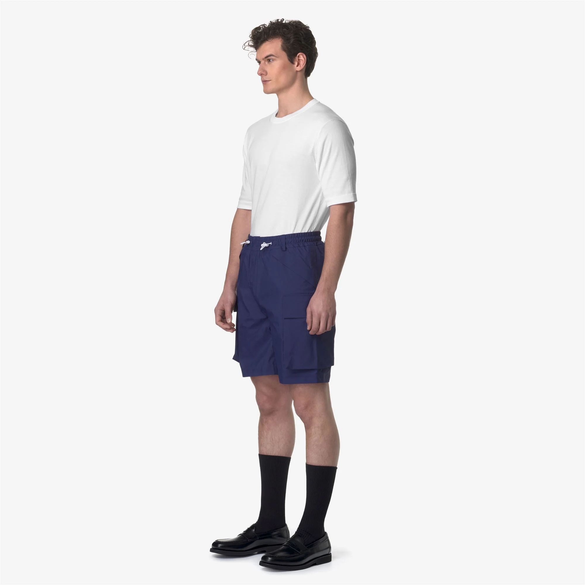 LEO-SHELL - Shorts - Sport  Shorts - Unisex - BLUE MD COBALT - Image 4