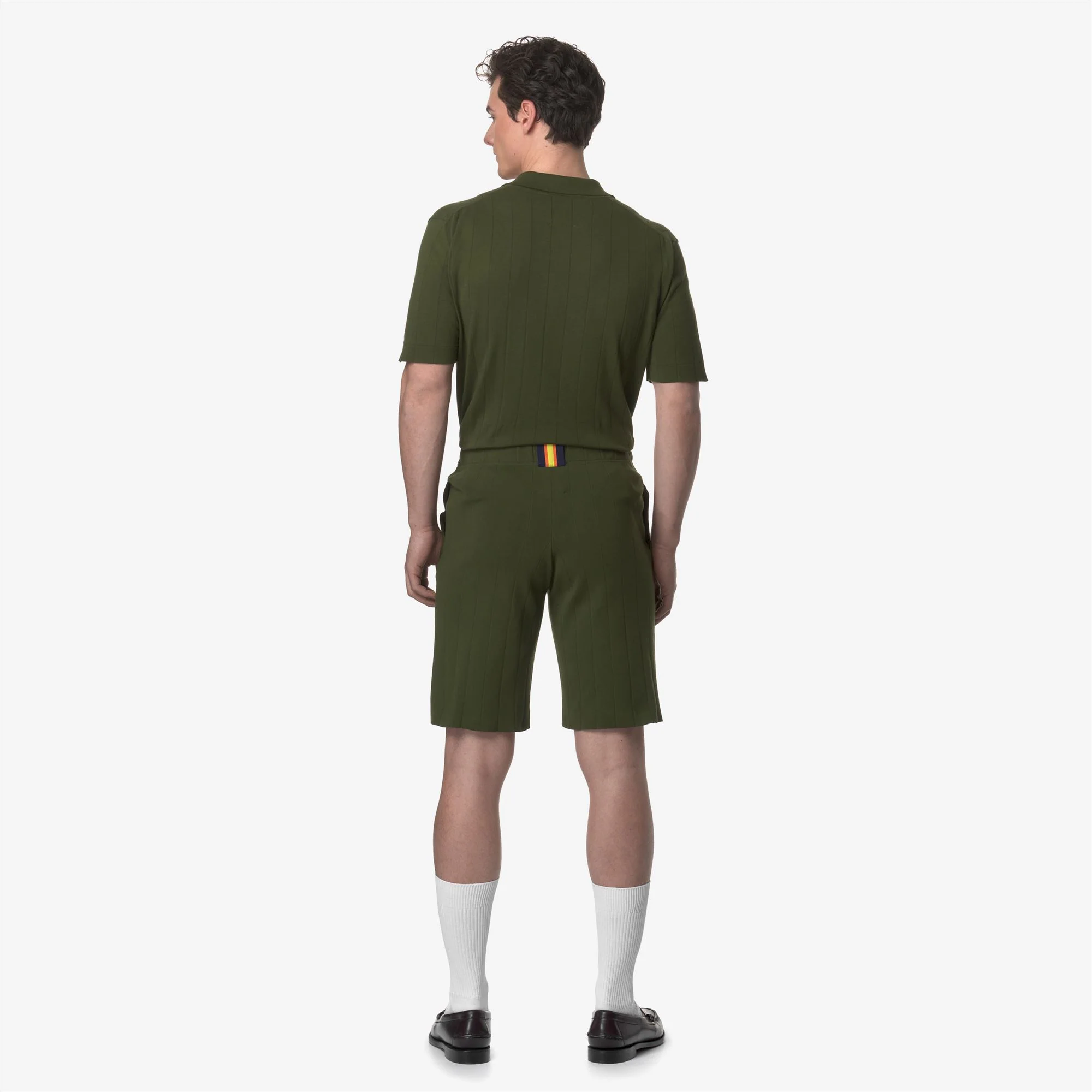 LEOBEN KNITTED - Shorts - Sport  Shorts - Unisex - GREEN SPHAGNUM - Image 5