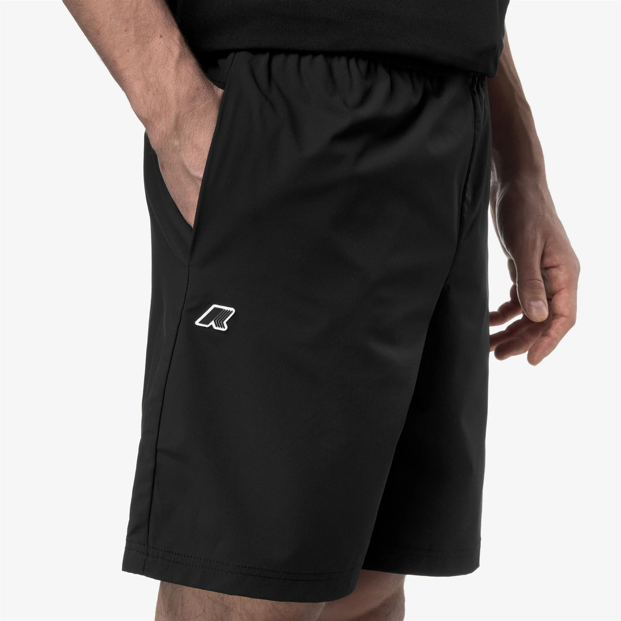 NESILIER TRAVEL - Shorts - Sport  Shorts - Unisex - BLACK PURE - Image 3