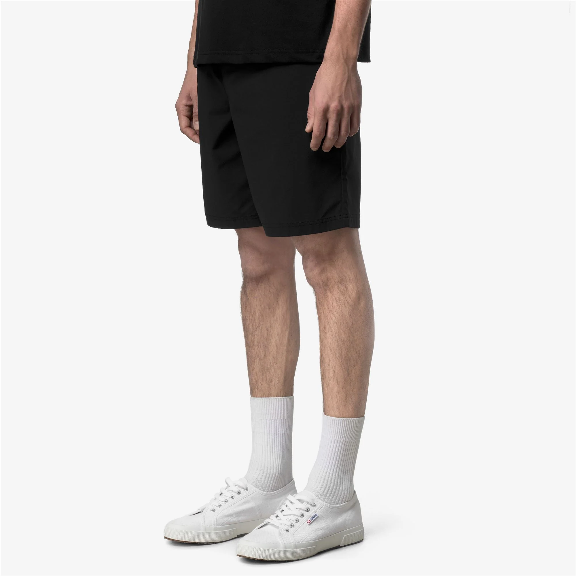 NESILIER TRAVEL - Shorts - Sport  Shorts - Unisex - BLACK PURE - Image 5