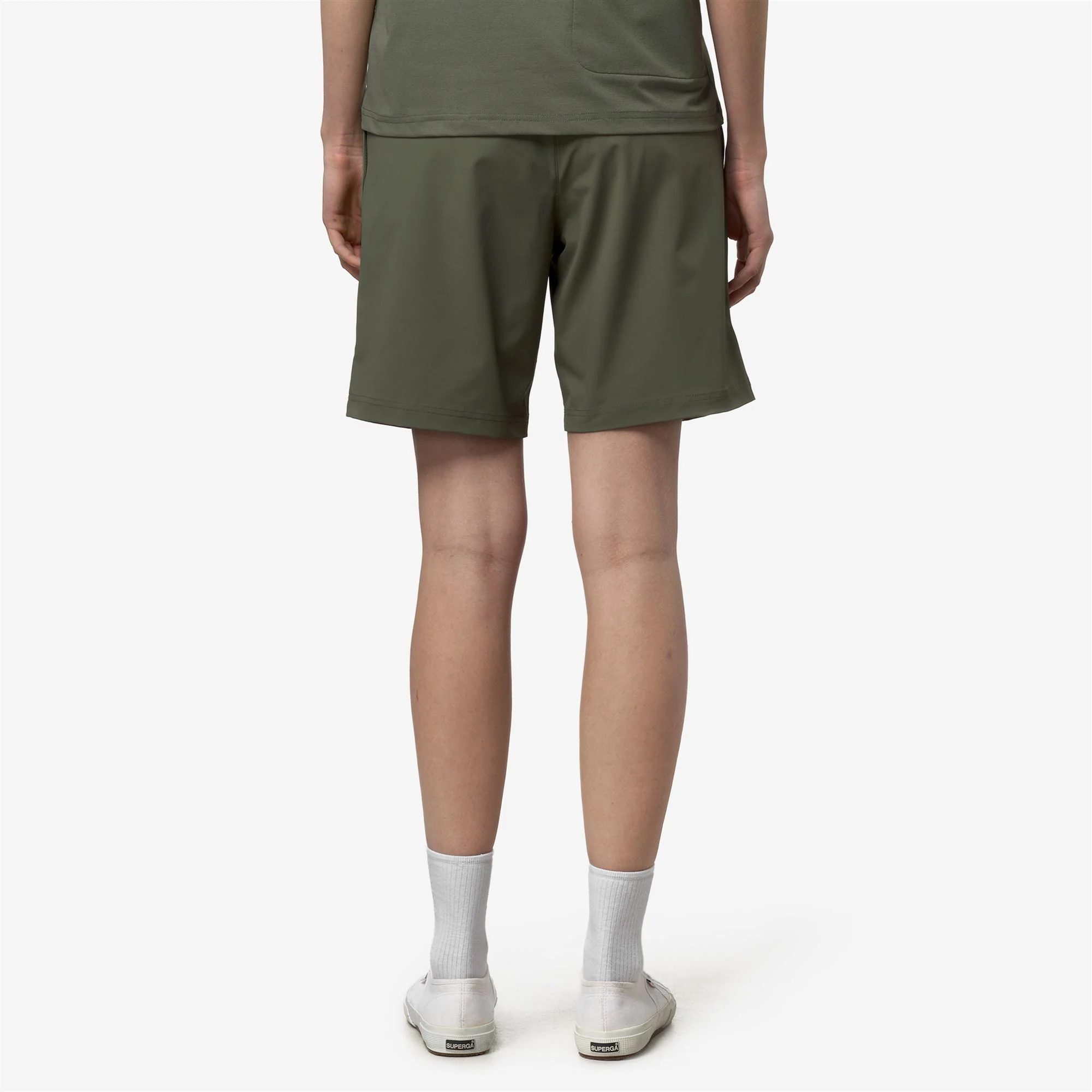 NESILIER TRAVEL - Shorts - Sport  Shorts - Unisex - GREEN LICHEN - Image 6