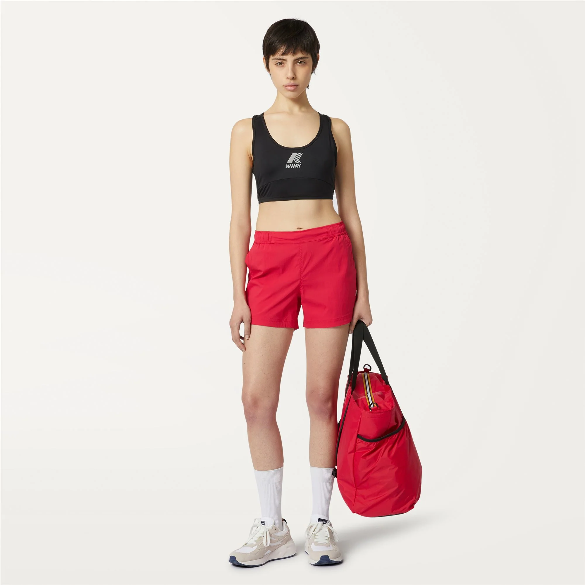 HYPE - Shorts - Sport  Shorts - Woman - RED BERRY - Image 3
