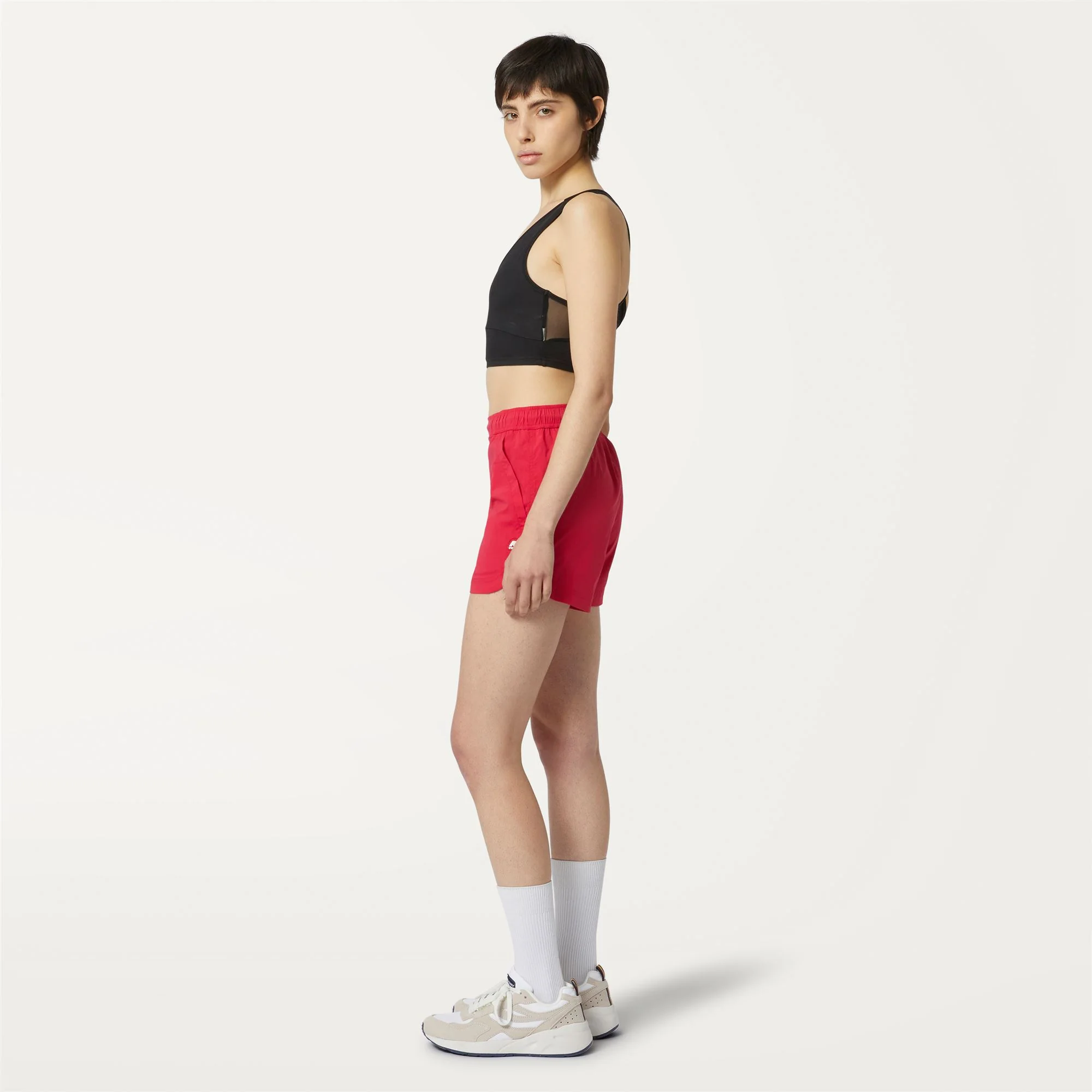 HYPE - Shorts - Sport  Shorts - Woman - RED BERRY - Image 4