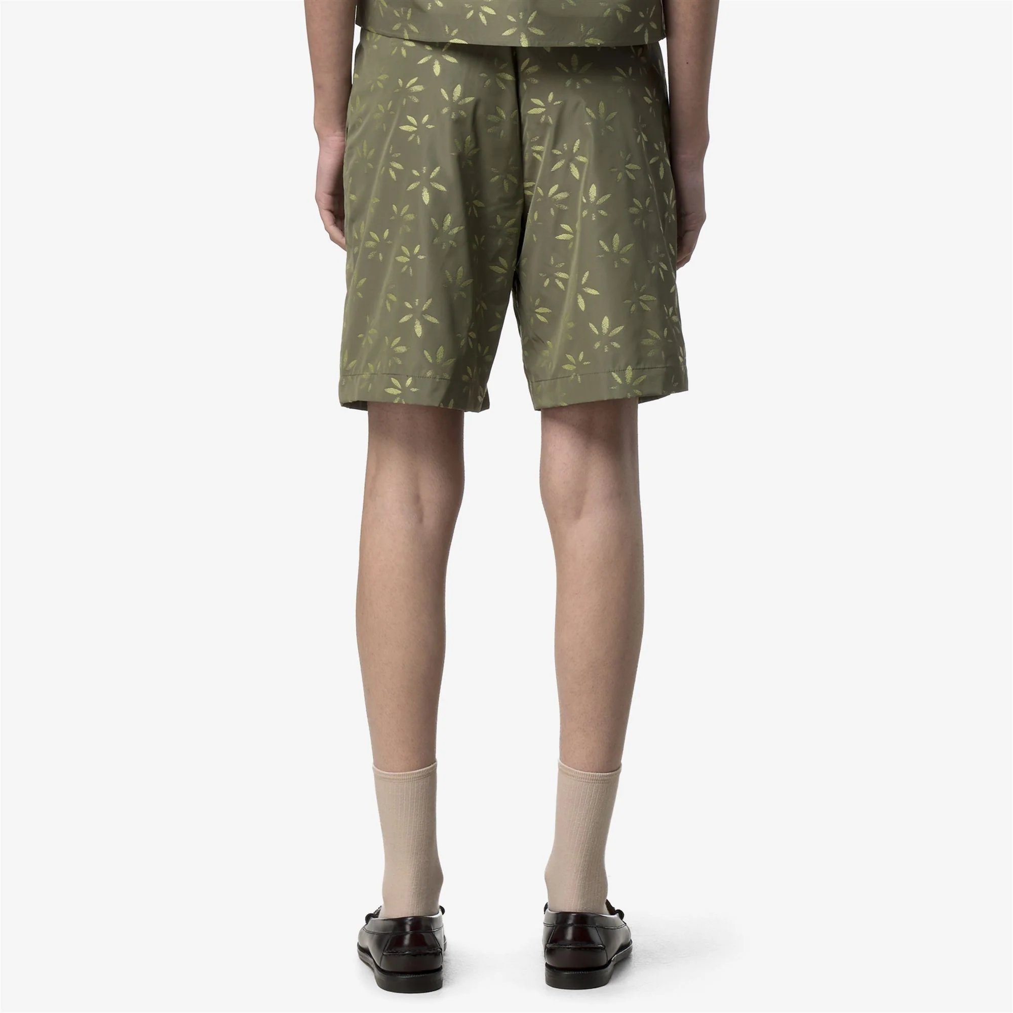 LAROSE EMBY JACQUARD - Shorts - Sport  Shorts - Woman - GREEN-LIME JACQUARD - Image 5