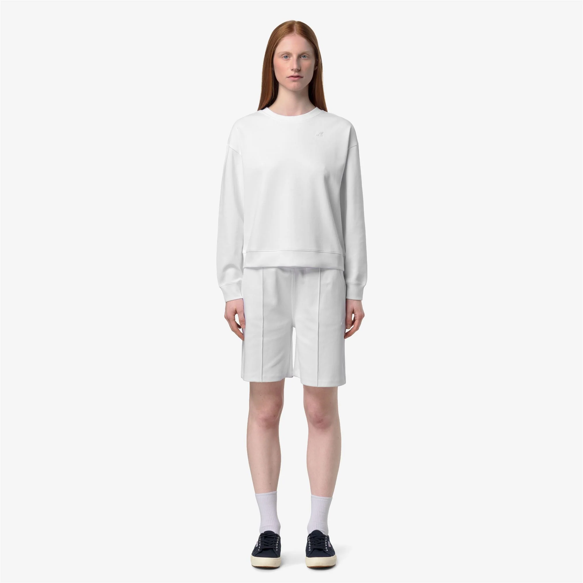 LAVIGNE INTERLOCK - Shorts - Sport  Shorts - Woman - WHITE - Image 3