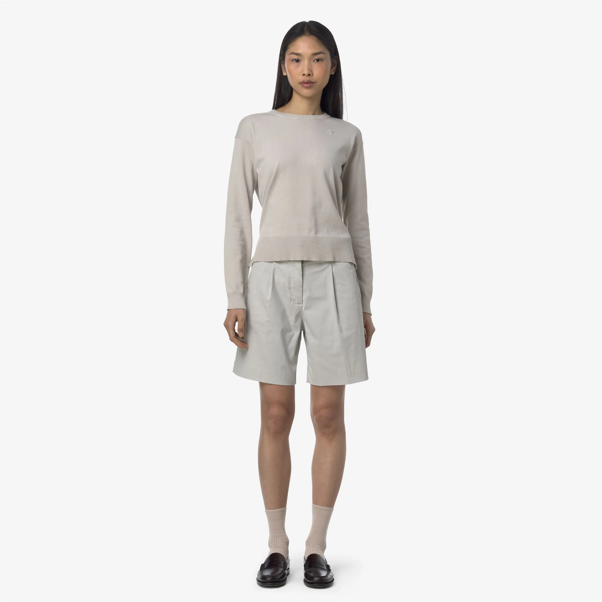 NIVE TWILL TECH - Shorts - CHINO - Woman - BEIGE LT - Image 3