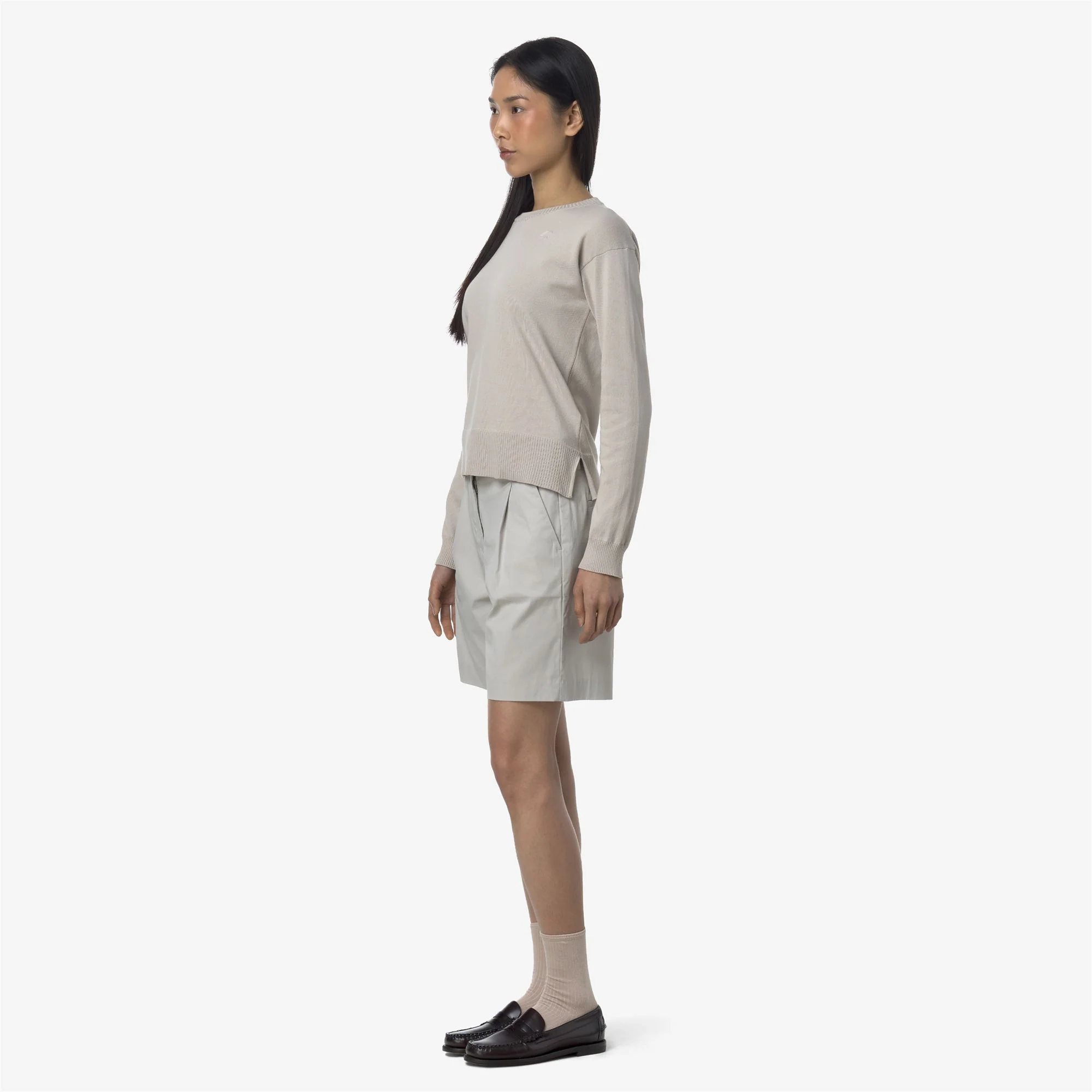 NIVE TWILL TECH - Shorts - CHINO - Woman - BEIGE LT - Image 4