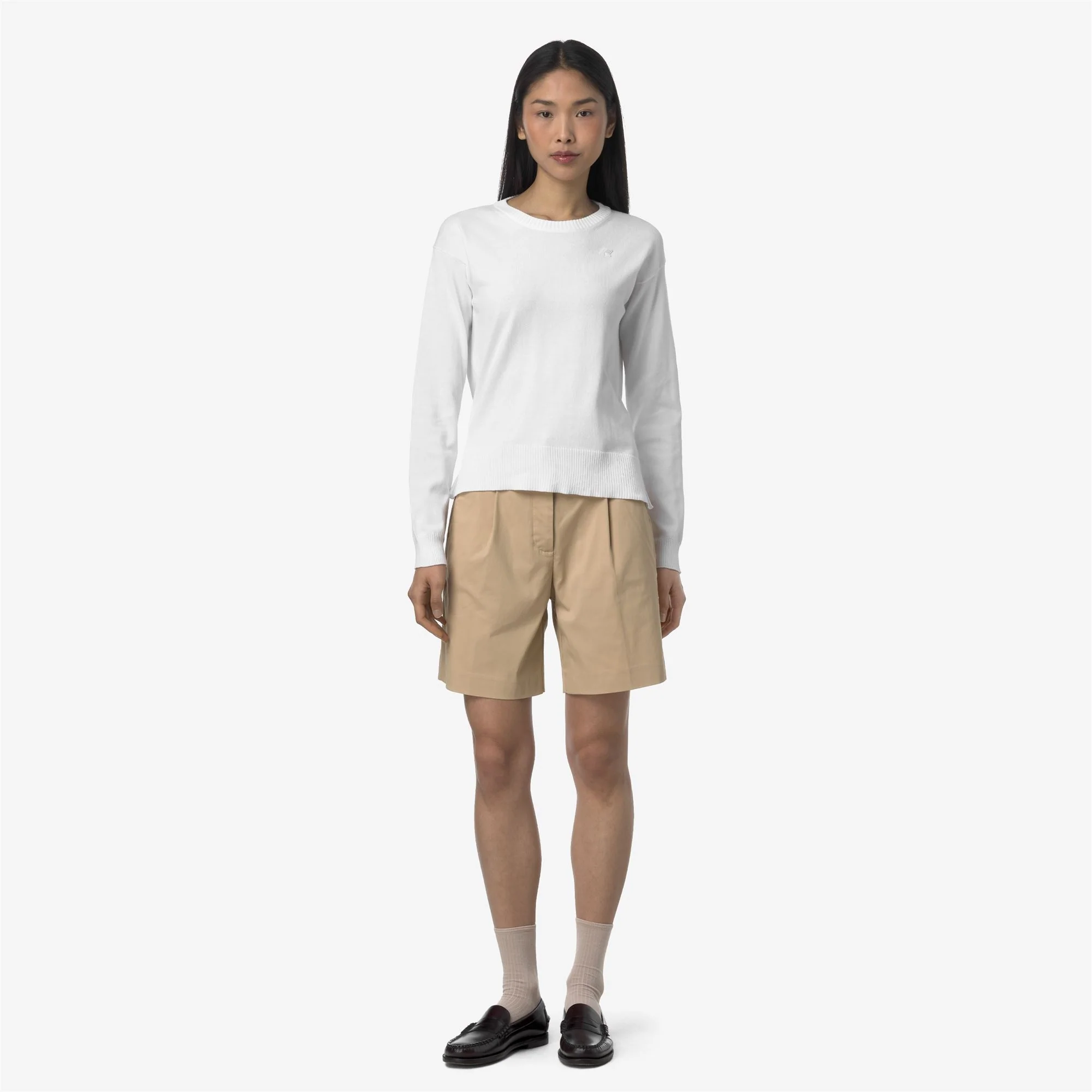 NIVE TWILL TECH - Shorts - CHINO - Woman - BEIGE ROPE - Image 3