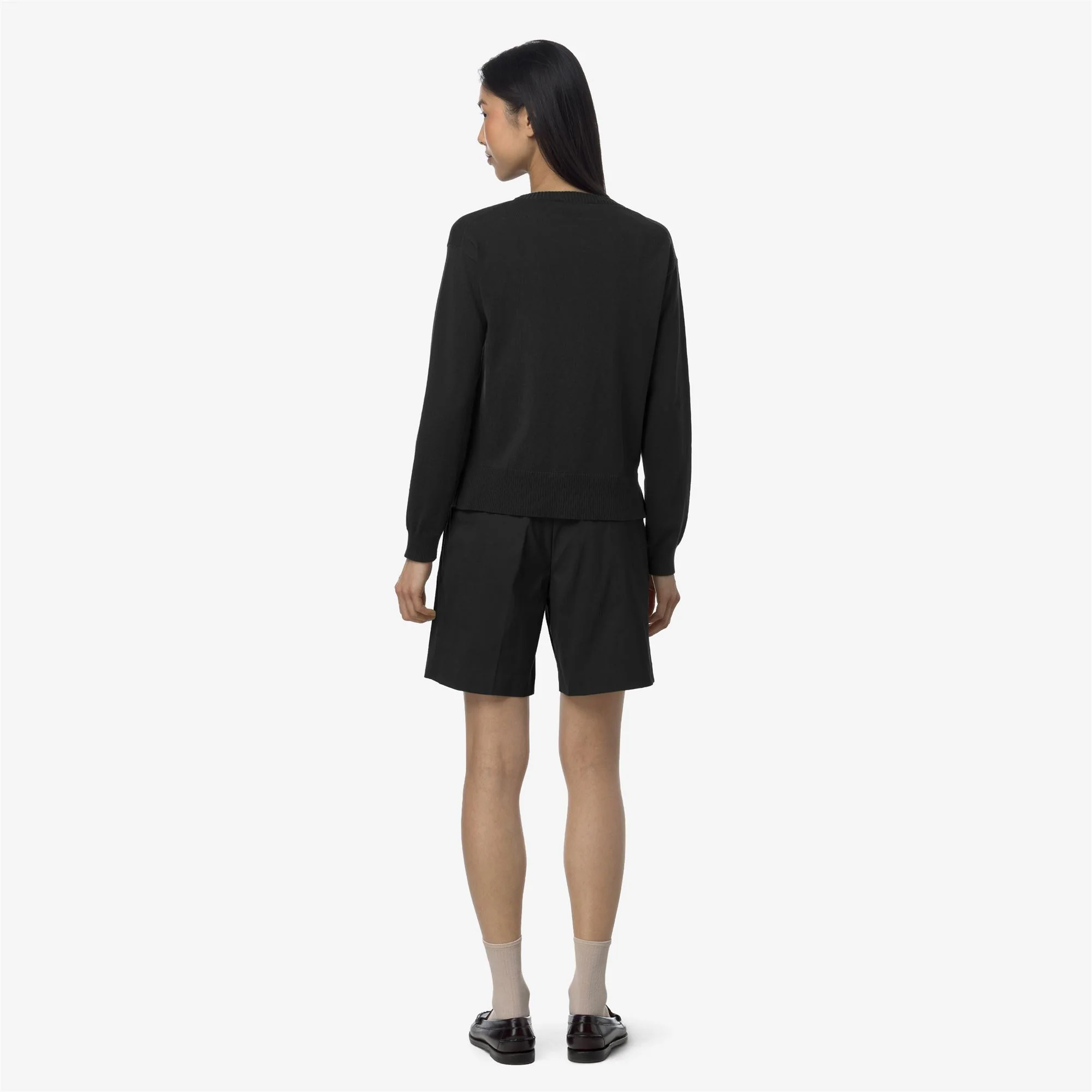 NIVE TWILL TECH - Shorts - CHINO - Woman - BLACK PURE - Image 5