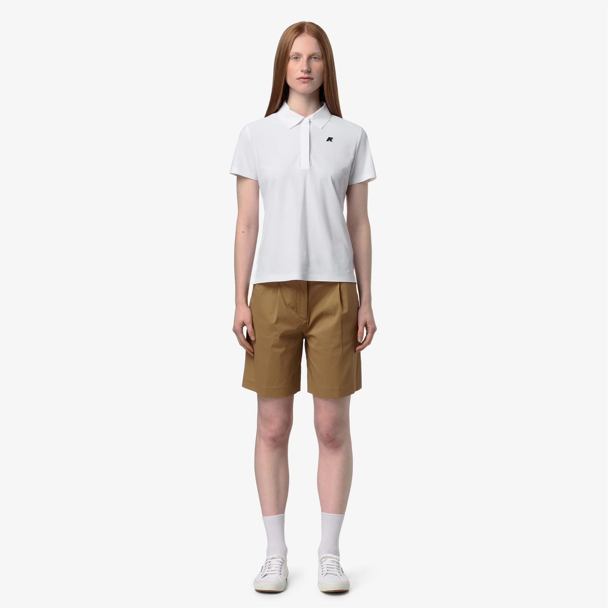 NIVE TWILL TECH GOLF - Shorts - CHINO - Woman - BROWN BISTRE - Image 3
