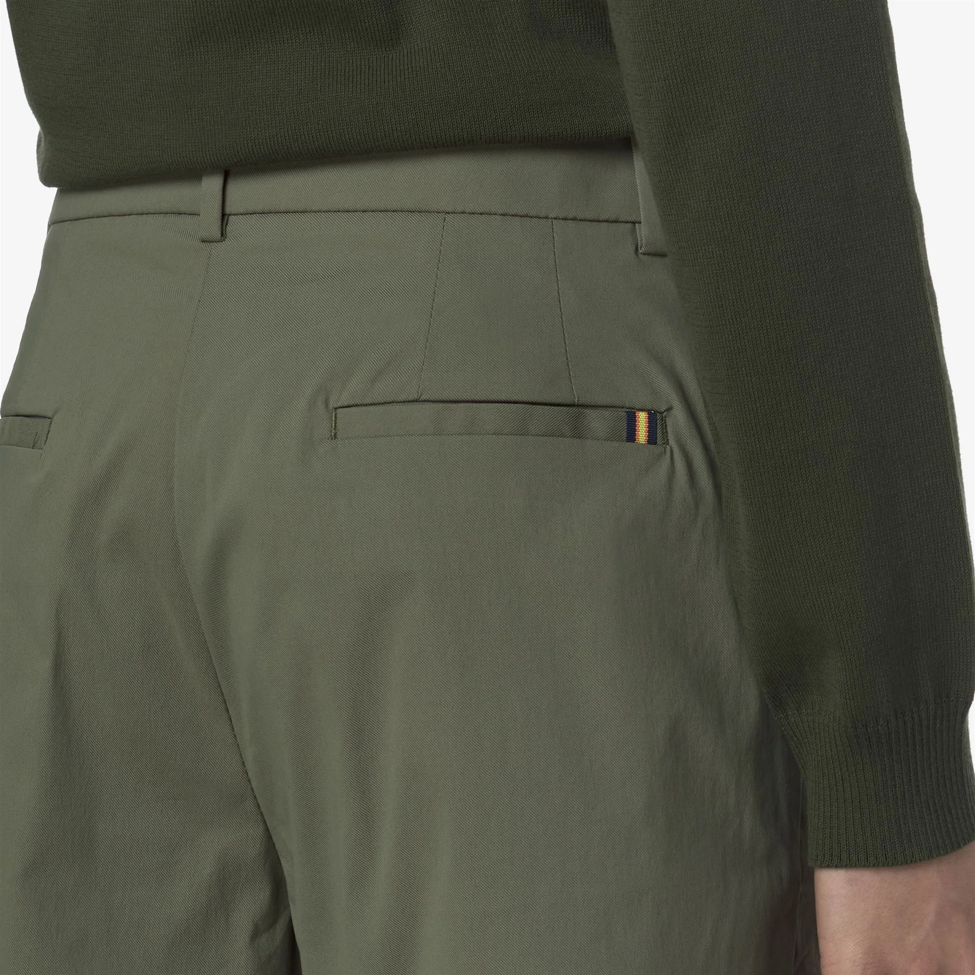 NIVE TWILL TECH - Shorts - CHINO - Woman - GREEN LICHEN - Image 2