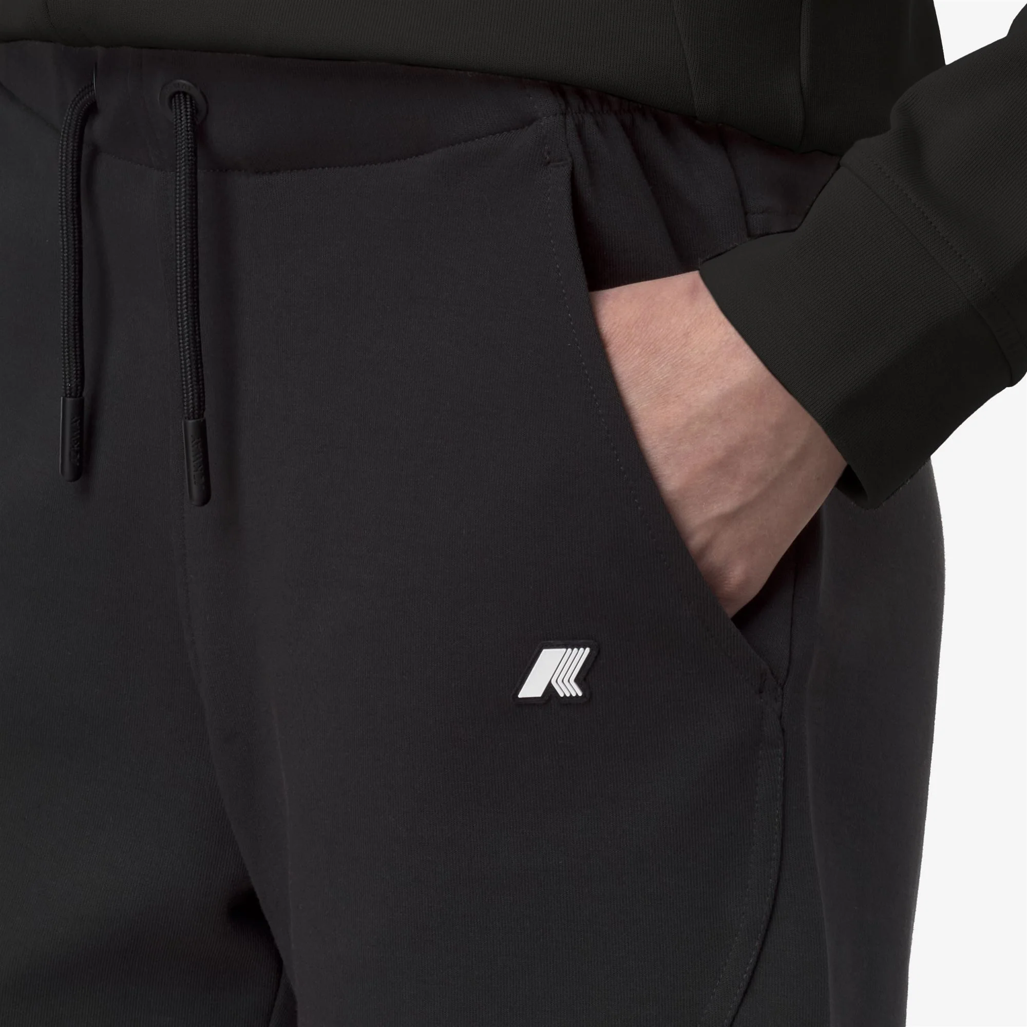 OTIEZE INTERLOCK - Shorts - Sport  Shorts - Woman - BLACK PURE - Image 2