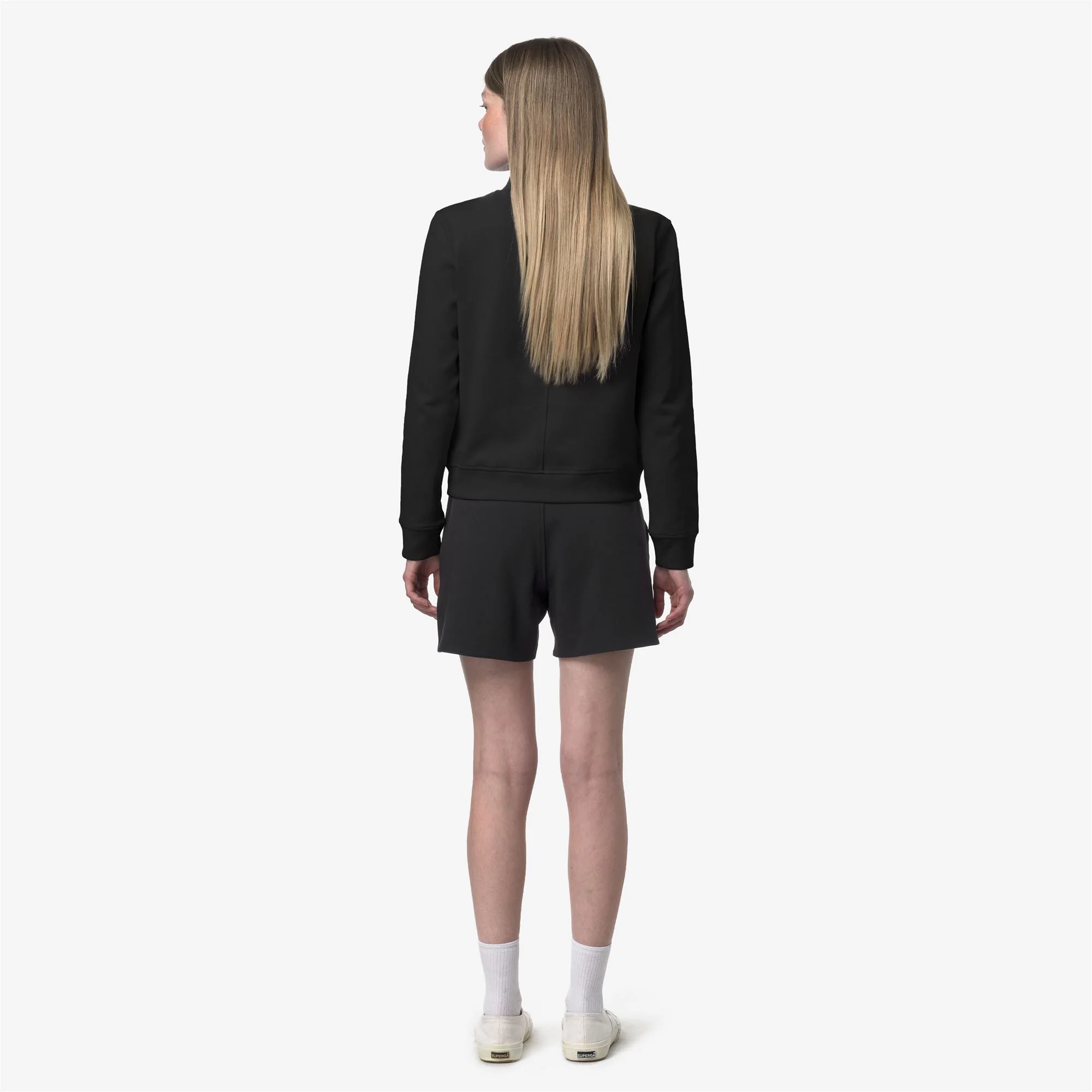 OTIEZE INTERLOCK - Shorts - Sport  Shorts - Woman - BLACK PURE - Image 5