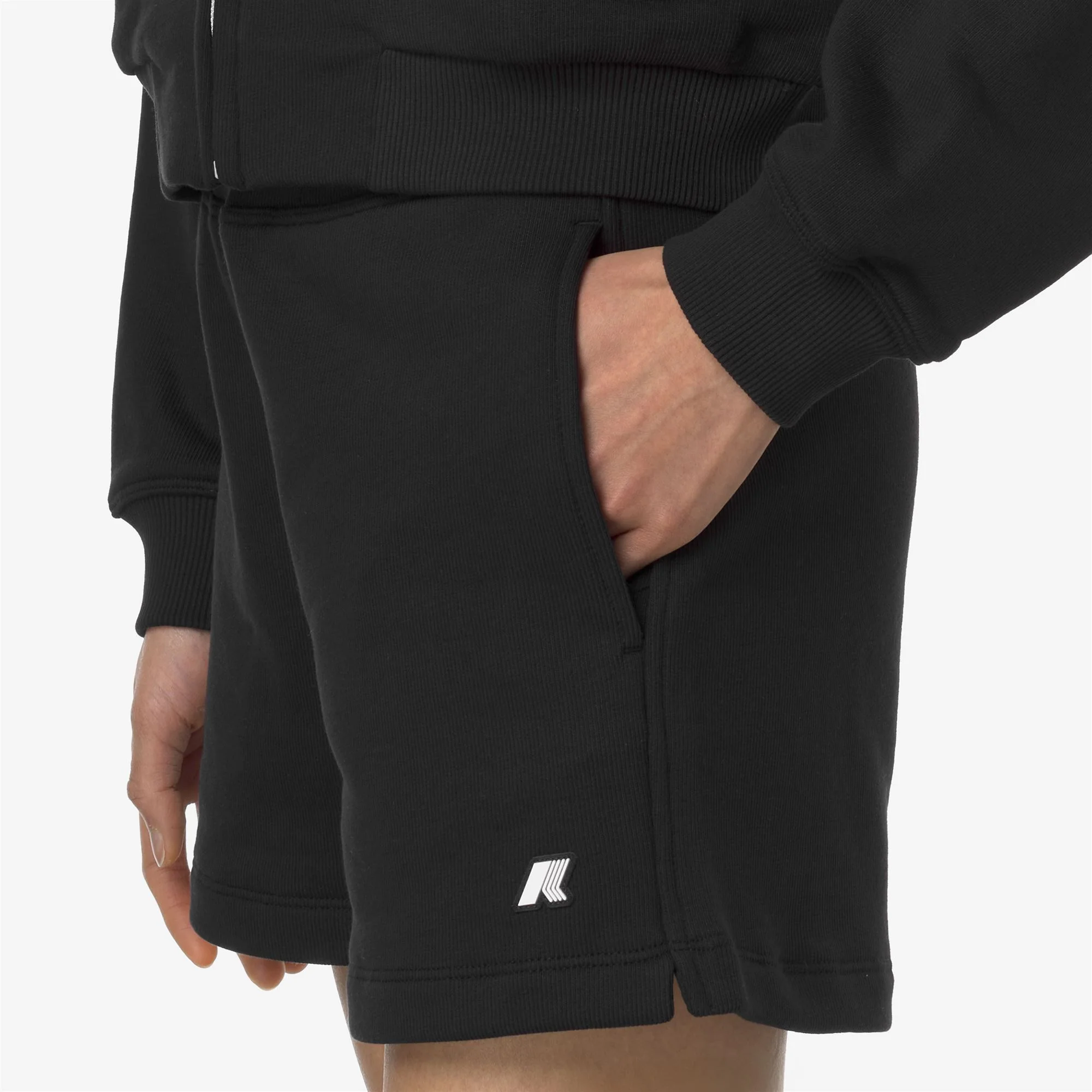 RIKA FRENCH TERRY - Shorts - Sport  Shorts - Woman - BLACK PURE - Image 2