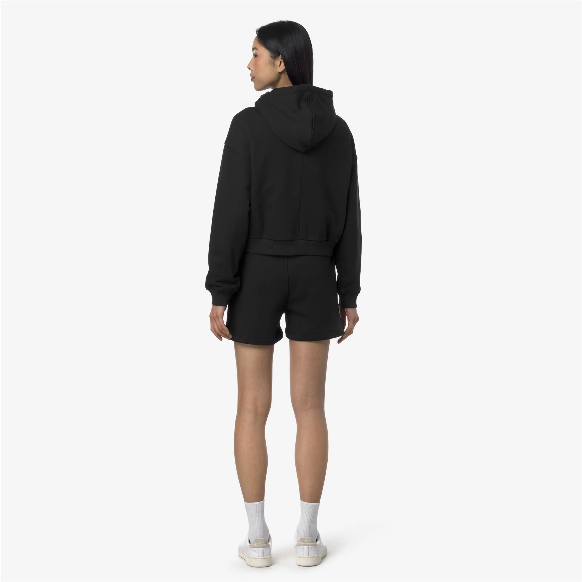 RIKA FRENCH TERRY - Shorts - Sport  Shorts - Woman - BLACK PURE - Image 5