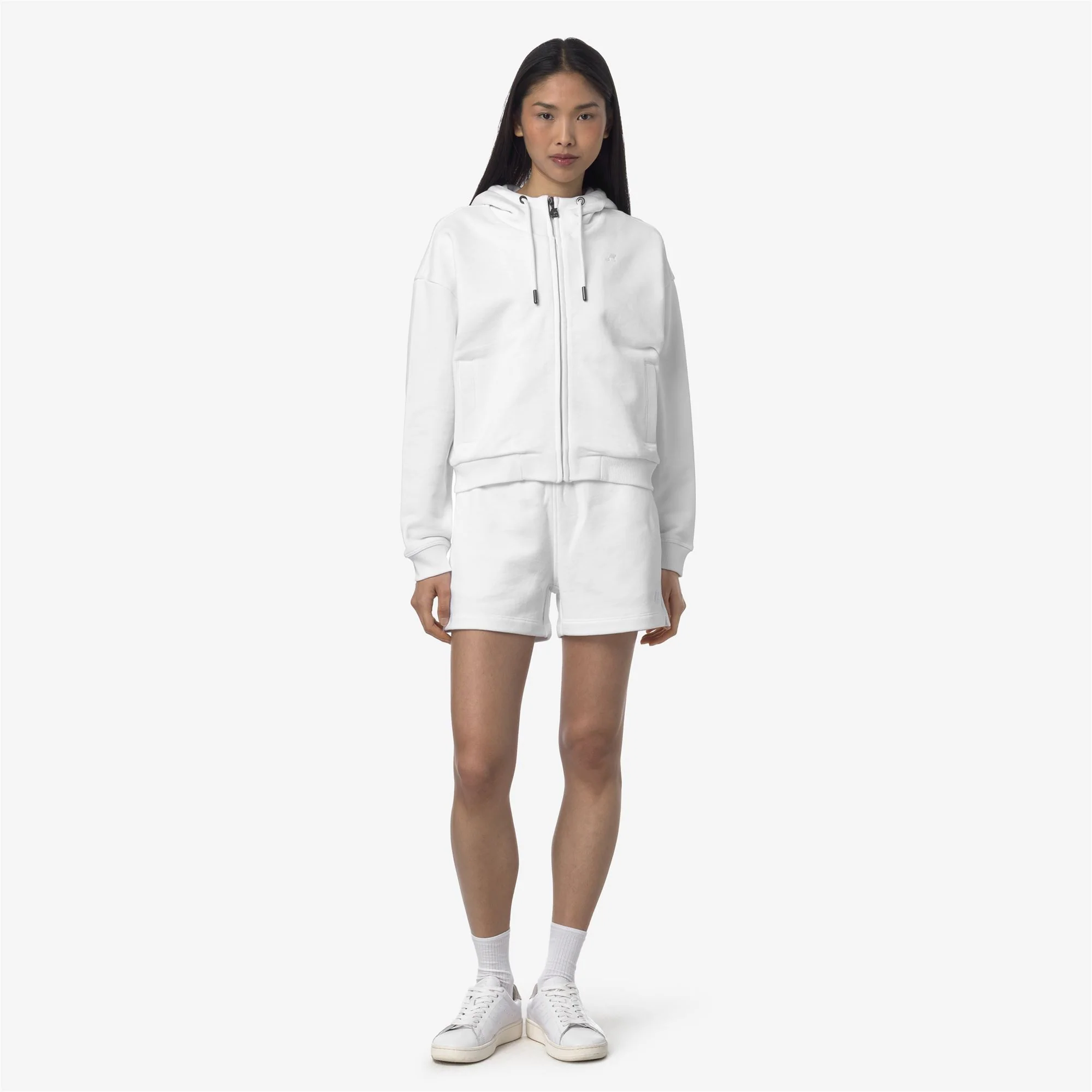 RIKA FRENCH TERRY - Shorts - Sport  Shorts - Woman - WHITE - Image 3