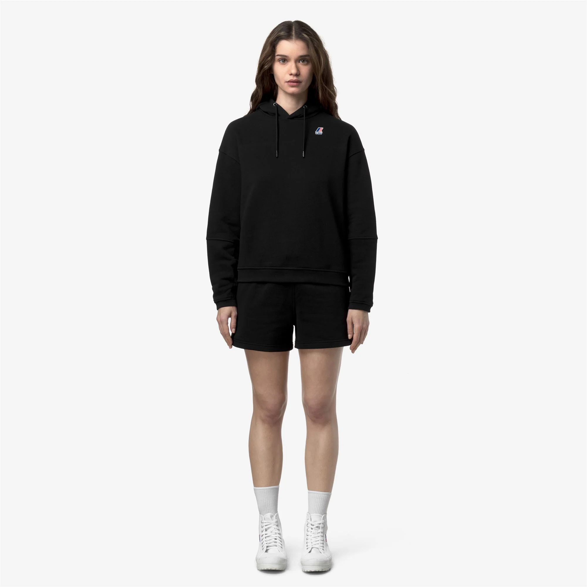 RIKA POLY COTTON - Shorts - Sport  Shorts - Woman - BLACK PURE - Image 3