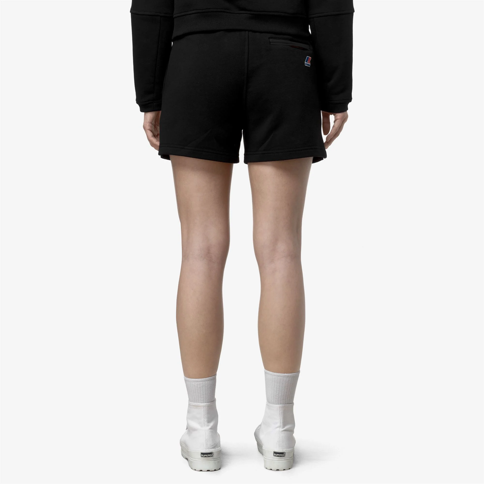 RIKA POLY COTTON - Shorts - Sport  Shorts - Woman - BLACK PURE - Image 5