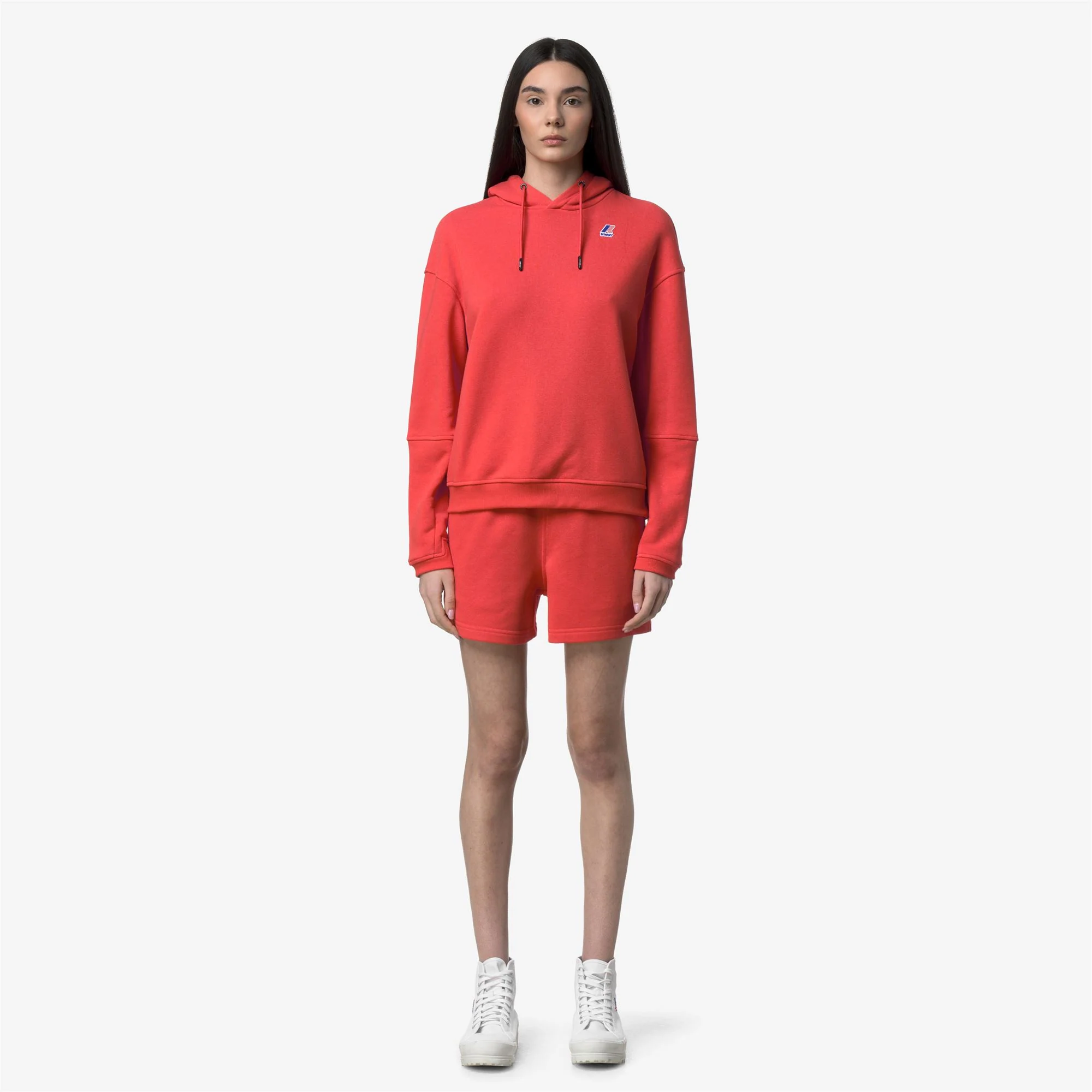 RIKA POLY COTTON - Shorts - Sport  Shorts - Woman - RED POPPY - Image 3