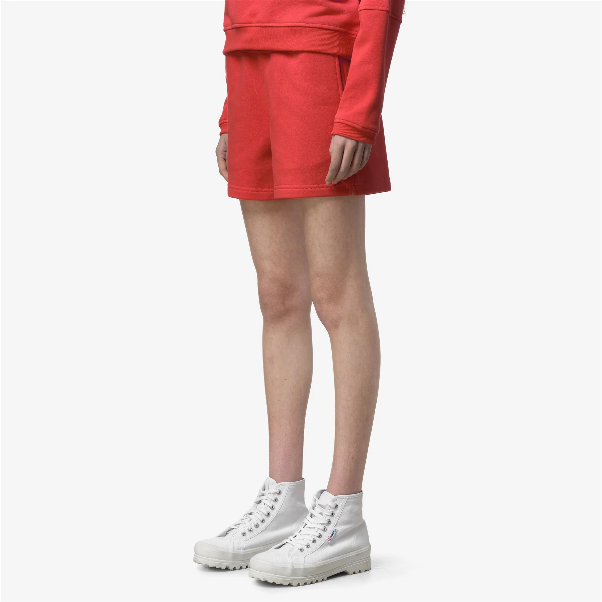 RIKA POLY COTTON - Shorts - Sport  Shorts - Woman - RED POPPY - Image 4