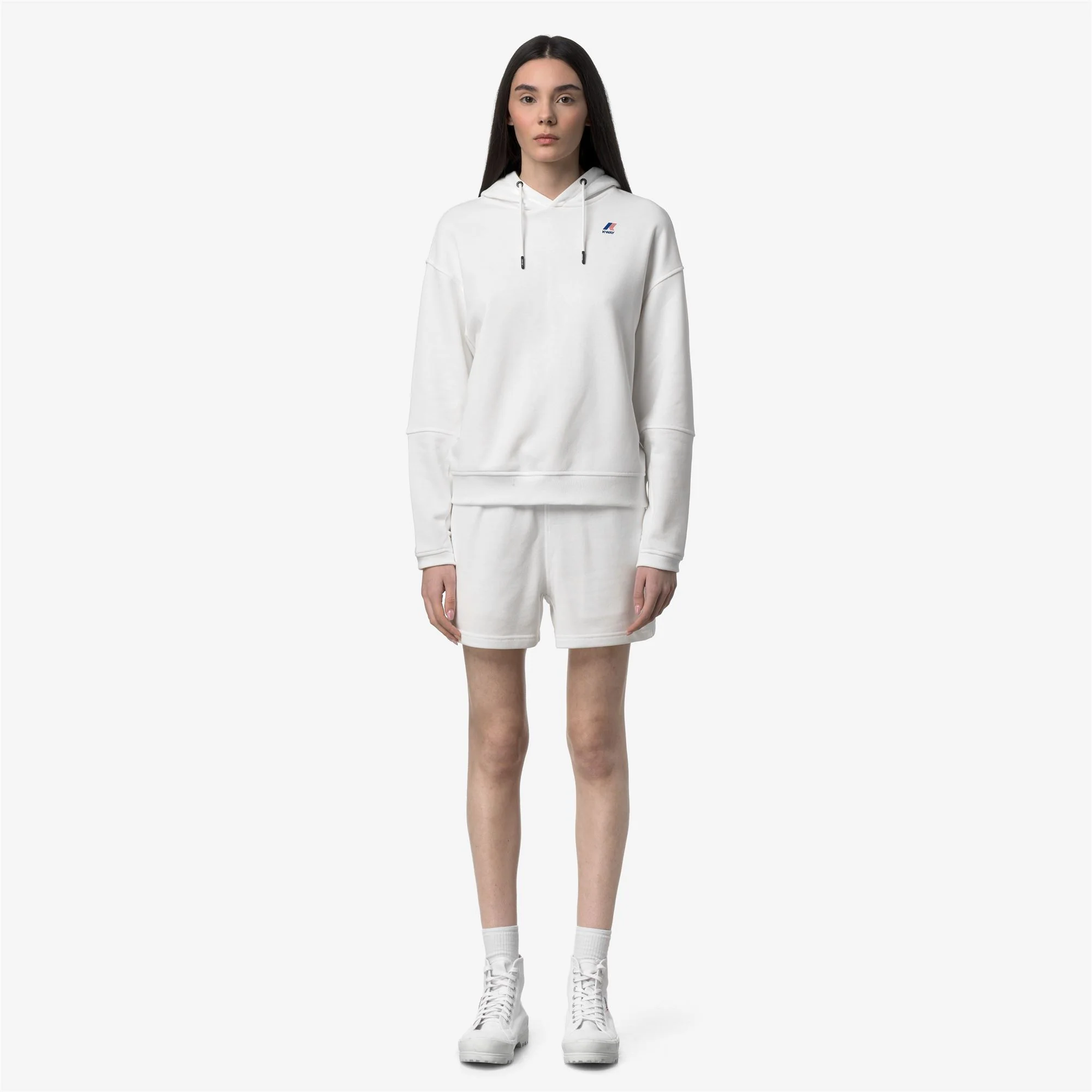 RIKA POLY COTTON - Shorts - Sport  Shorts - Woman - WHITE - Image 3