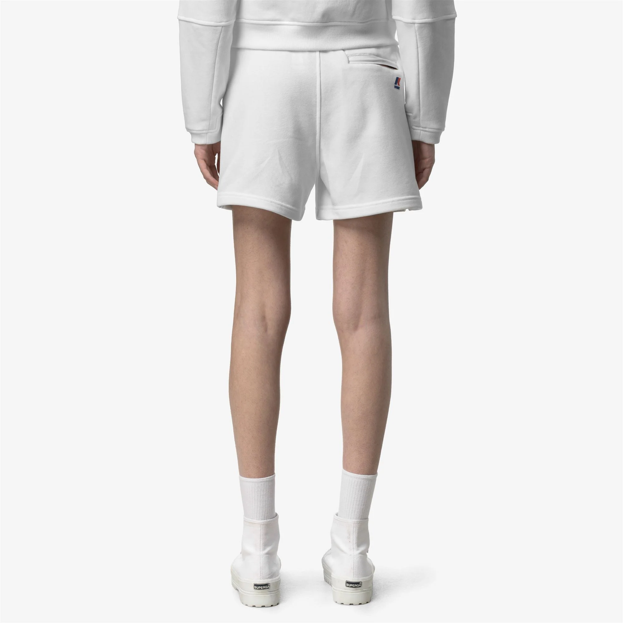RIKA POLY COTTON - Shorts - Sport  Shorts - Woman - WHITE - Image 5