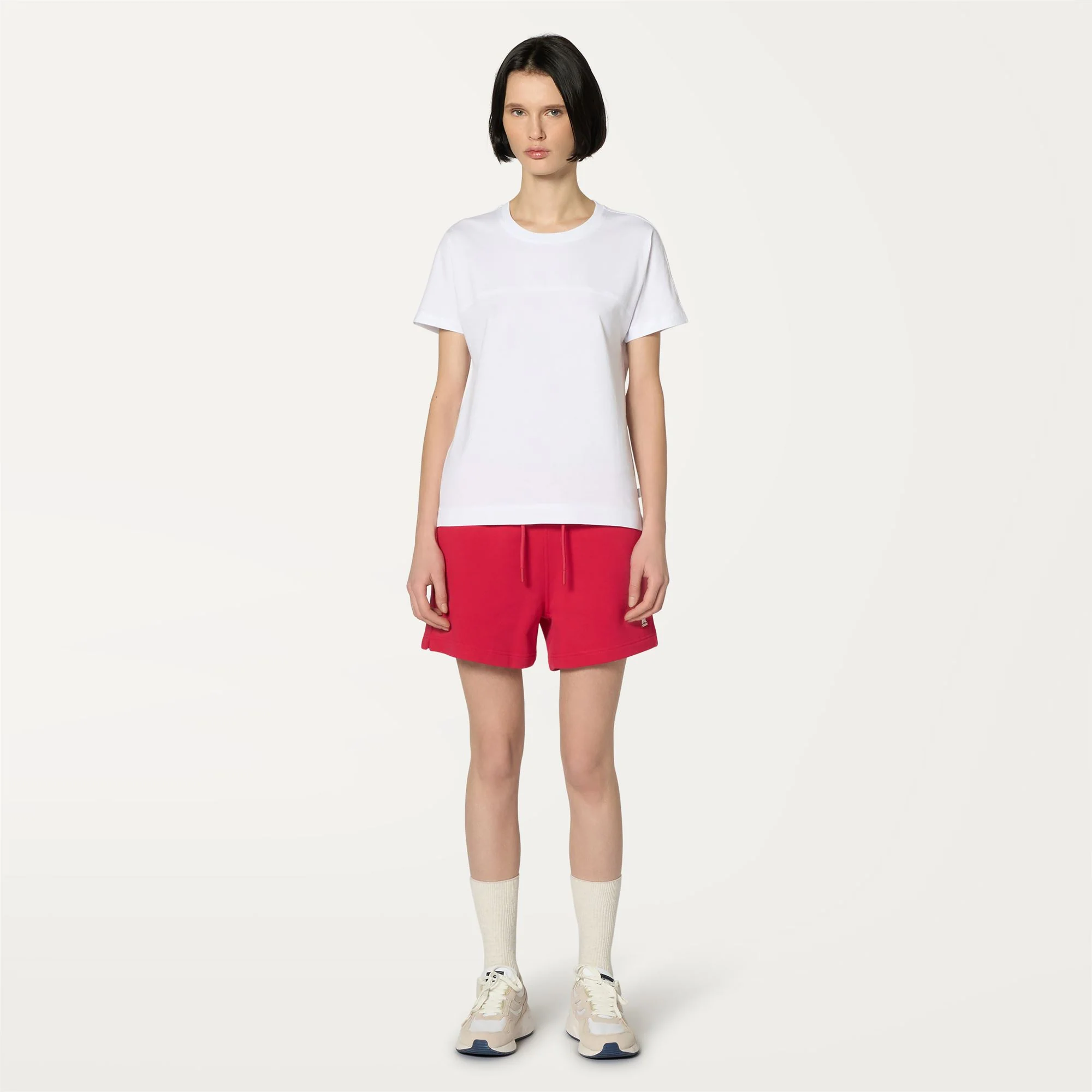 RIKA - Shorts - Sport  Shorts - Woman - RED BERRY - Image 3