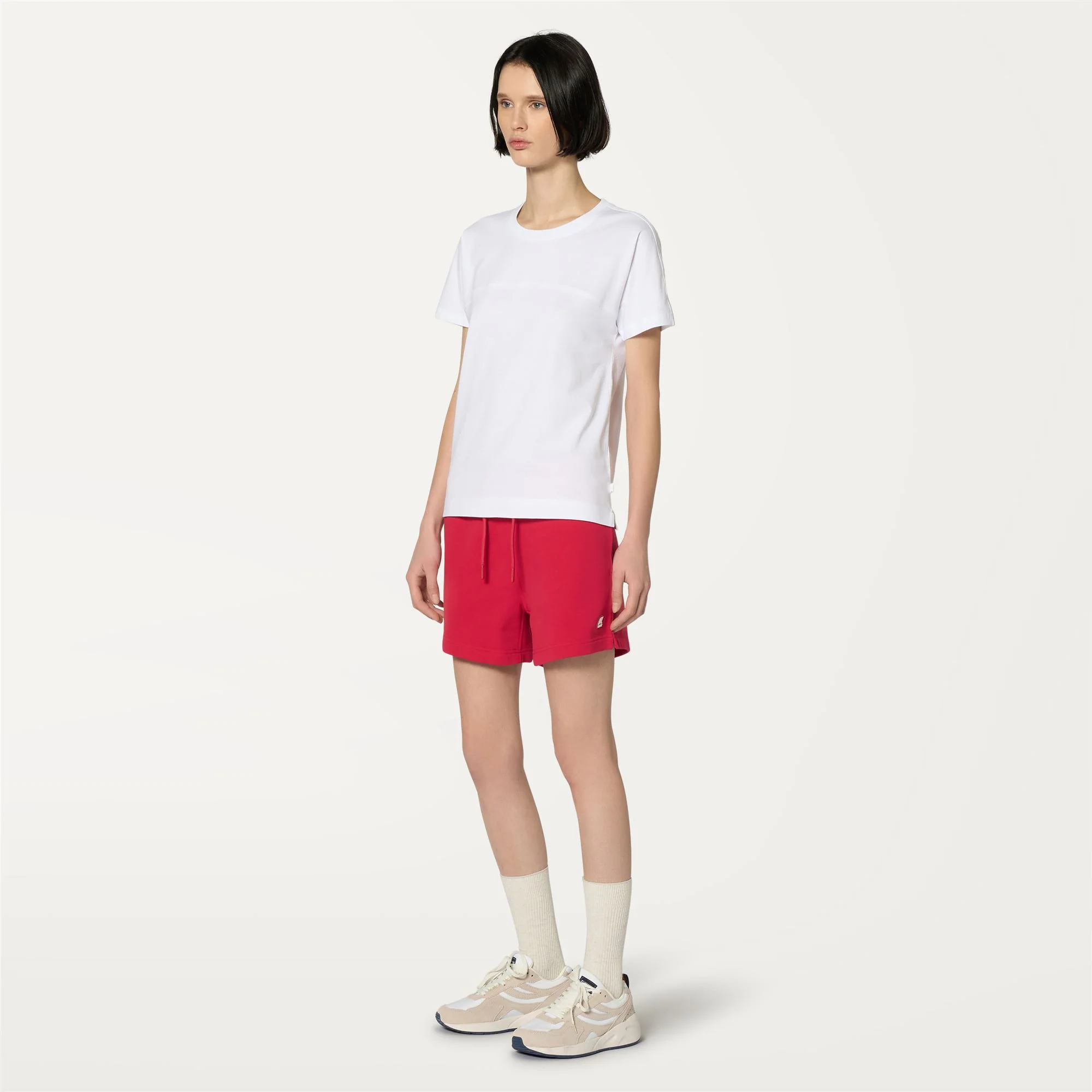 RIKA - Shorts - Sport  Shorts - Woman - RED BERRY - Image 4