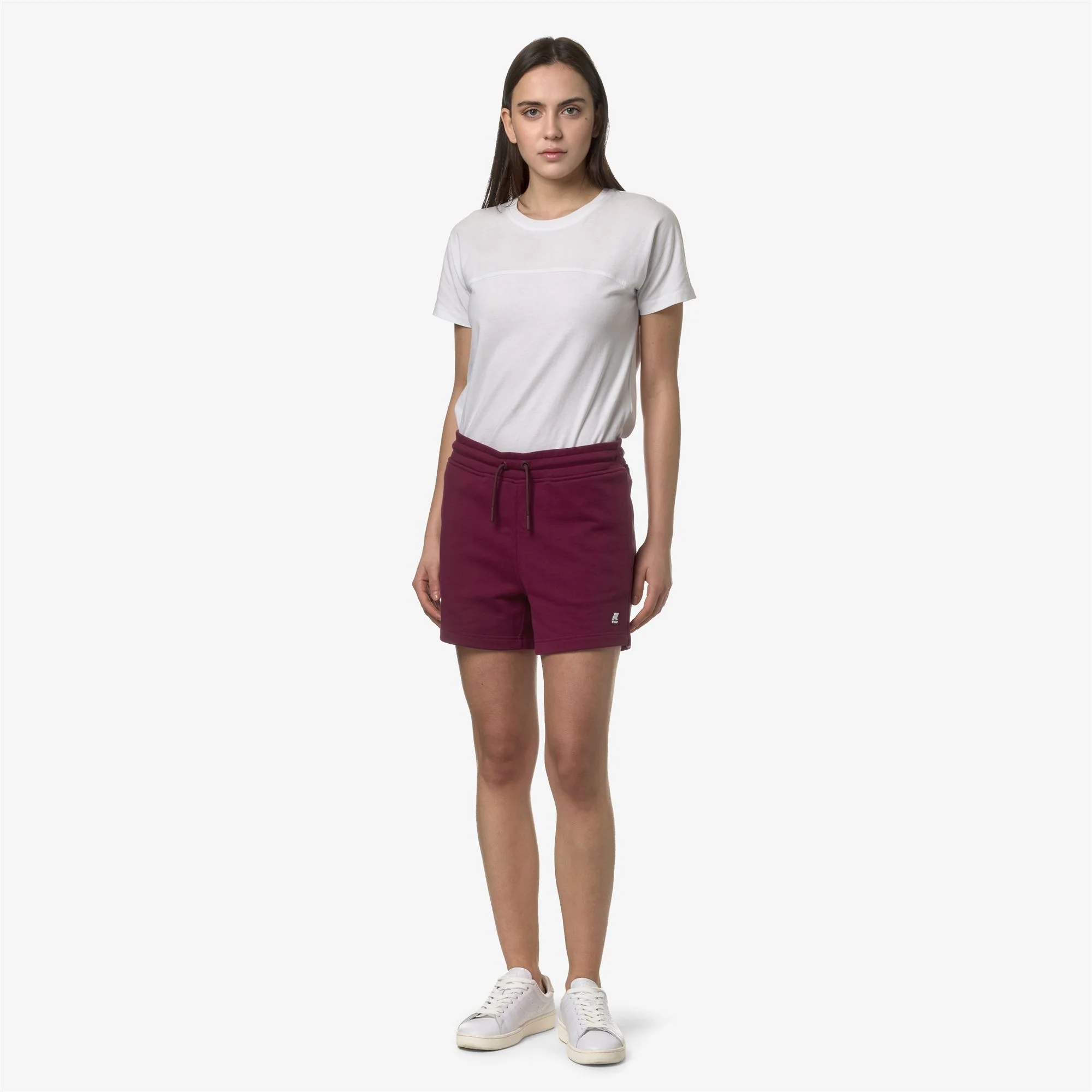 RIKA - Shorts - Sport  Shorts - Woman - RED DK - Image 3