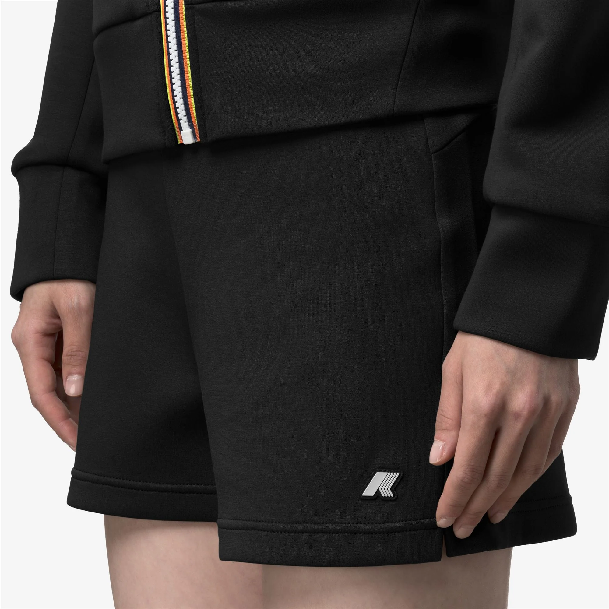 RIKELLE LIGHT SPACER - Shorts - Sport  Shorts - Woman - BLACK PURE - Image 2