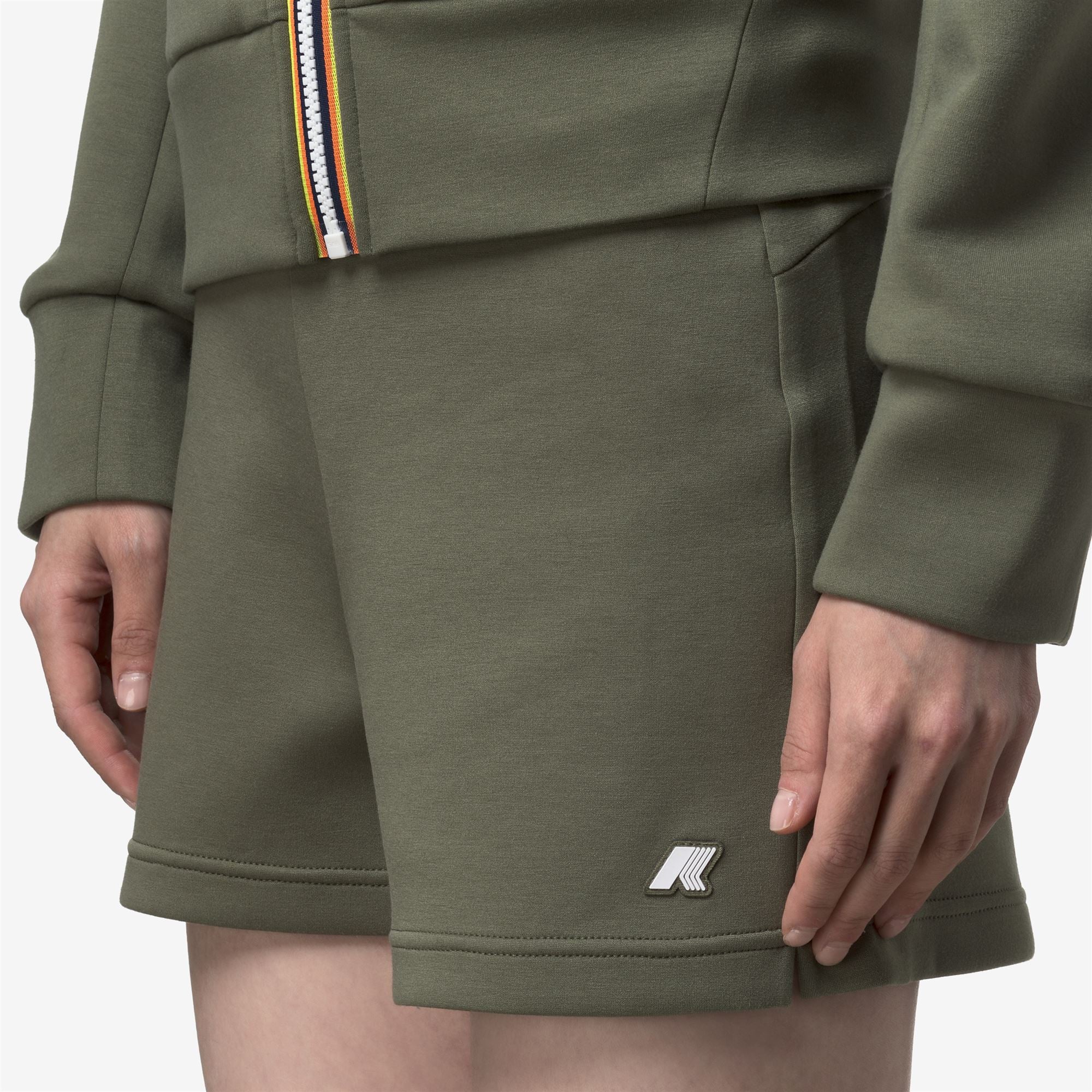 RIKELLE LIGHT SPACER - Shorts - Sport  Shorts - Woman - GREEN LICHEN - Image 2