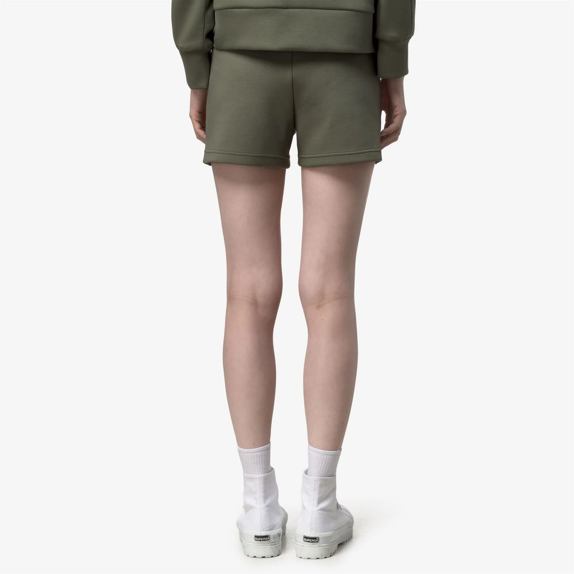 RIKELLE LIGHT SPACER - Shorts - Sport  Shorts - Woman - GREEN LICHEN - Image 5