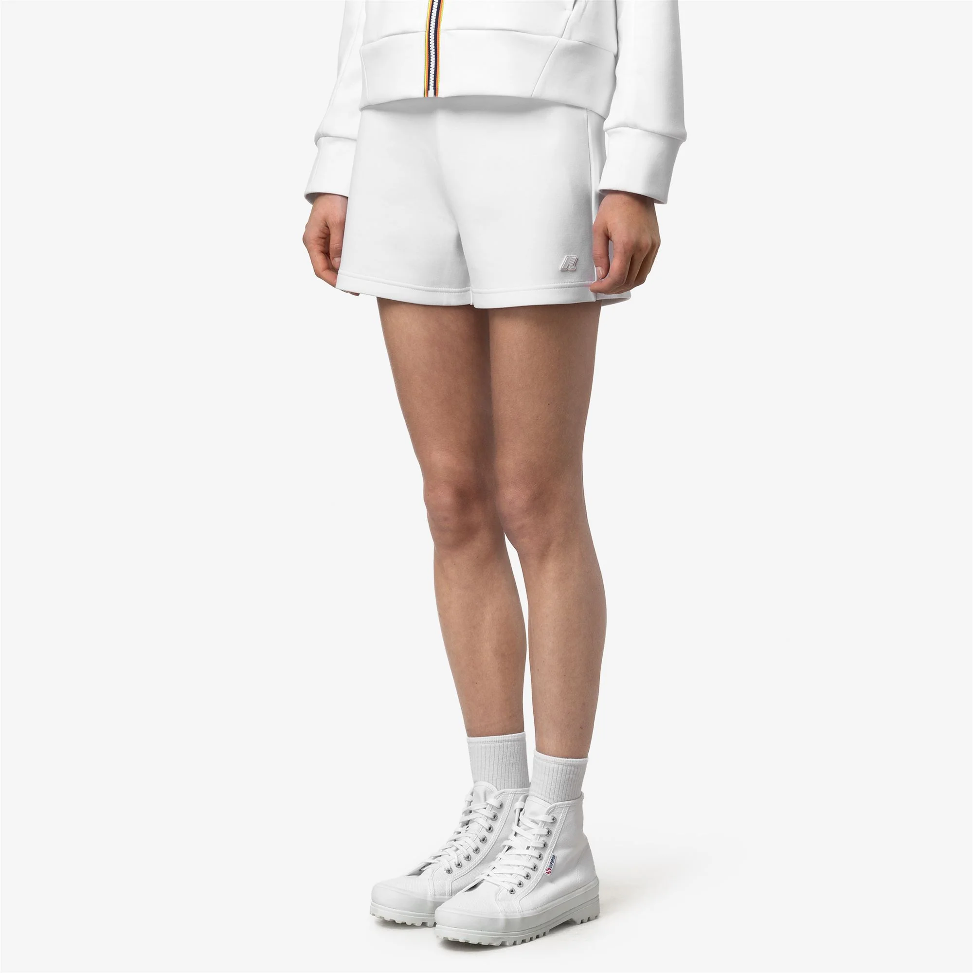 RIKELLE LIGHT SPACER - Shorts - Sport  Shorts - Woman - WHITE - Image 4