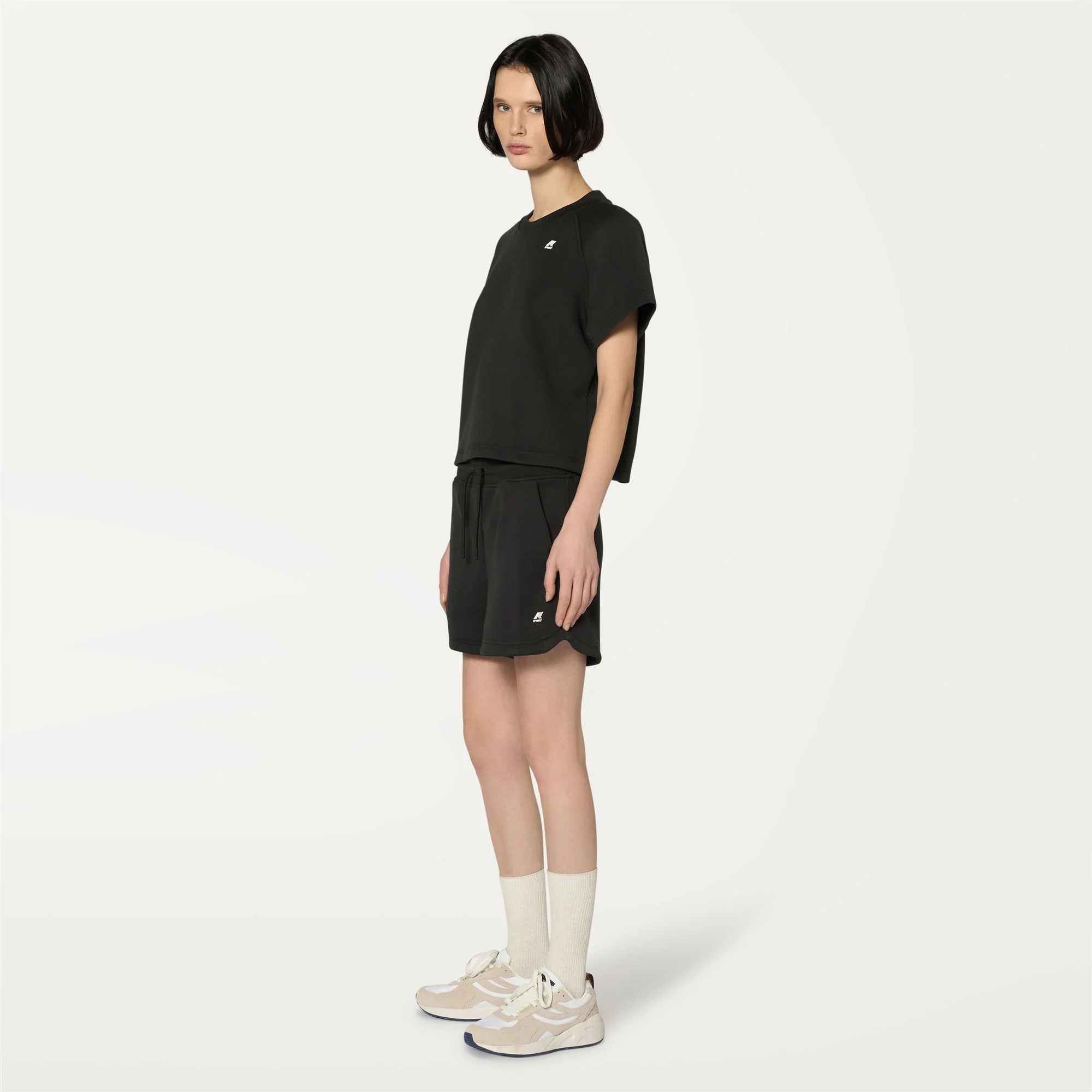 RIKETTE LIGHT SPACER - Shorts - Sport  Shorts - Woman - BLACK PURE - Image 4