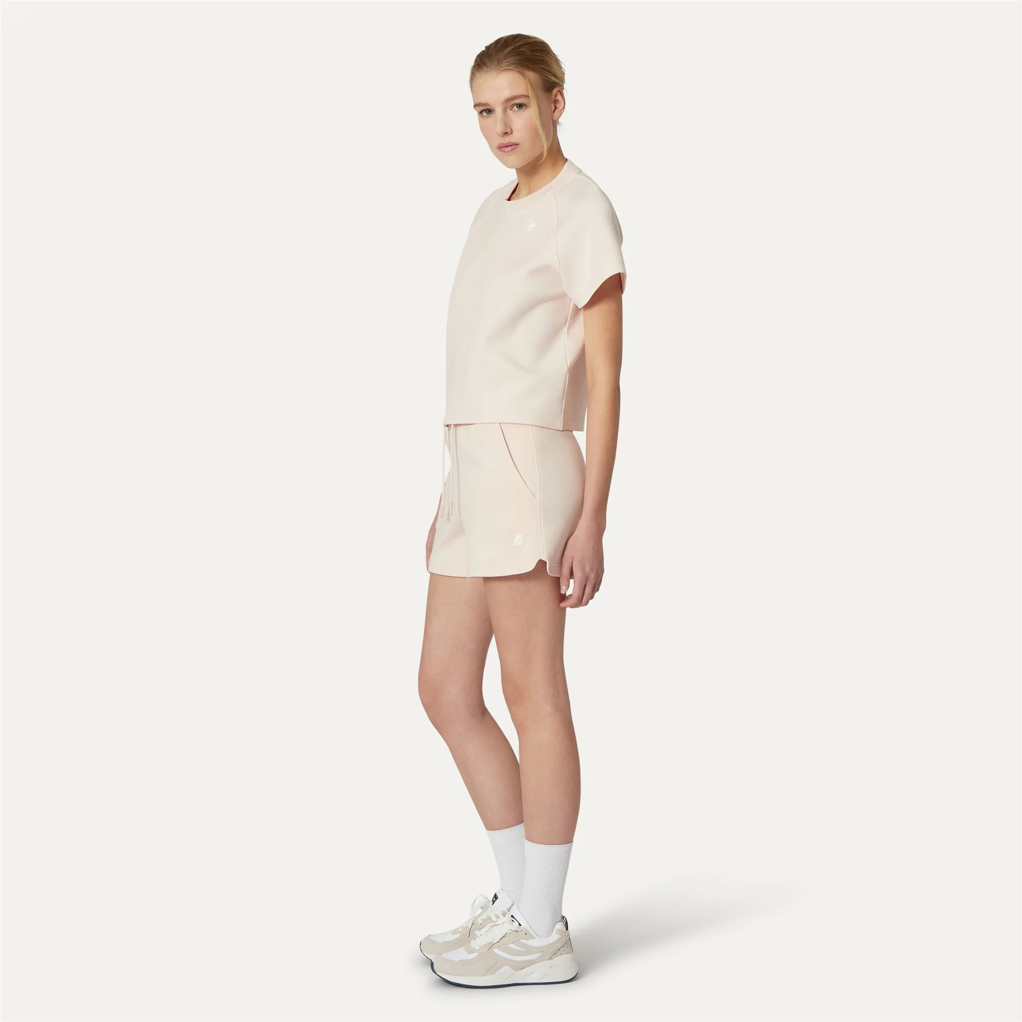 RIKETTE LIGHT SPACER - Shorts - Sport  Shorts - Woman - PINK CLOUD - Image 4