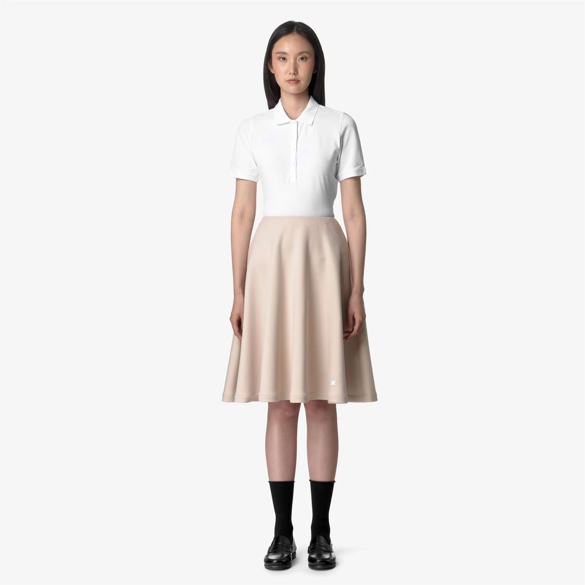 BERENIL LIGHT SPACER - Skirts - Longuette - Woman - PINK TINT - Image 3