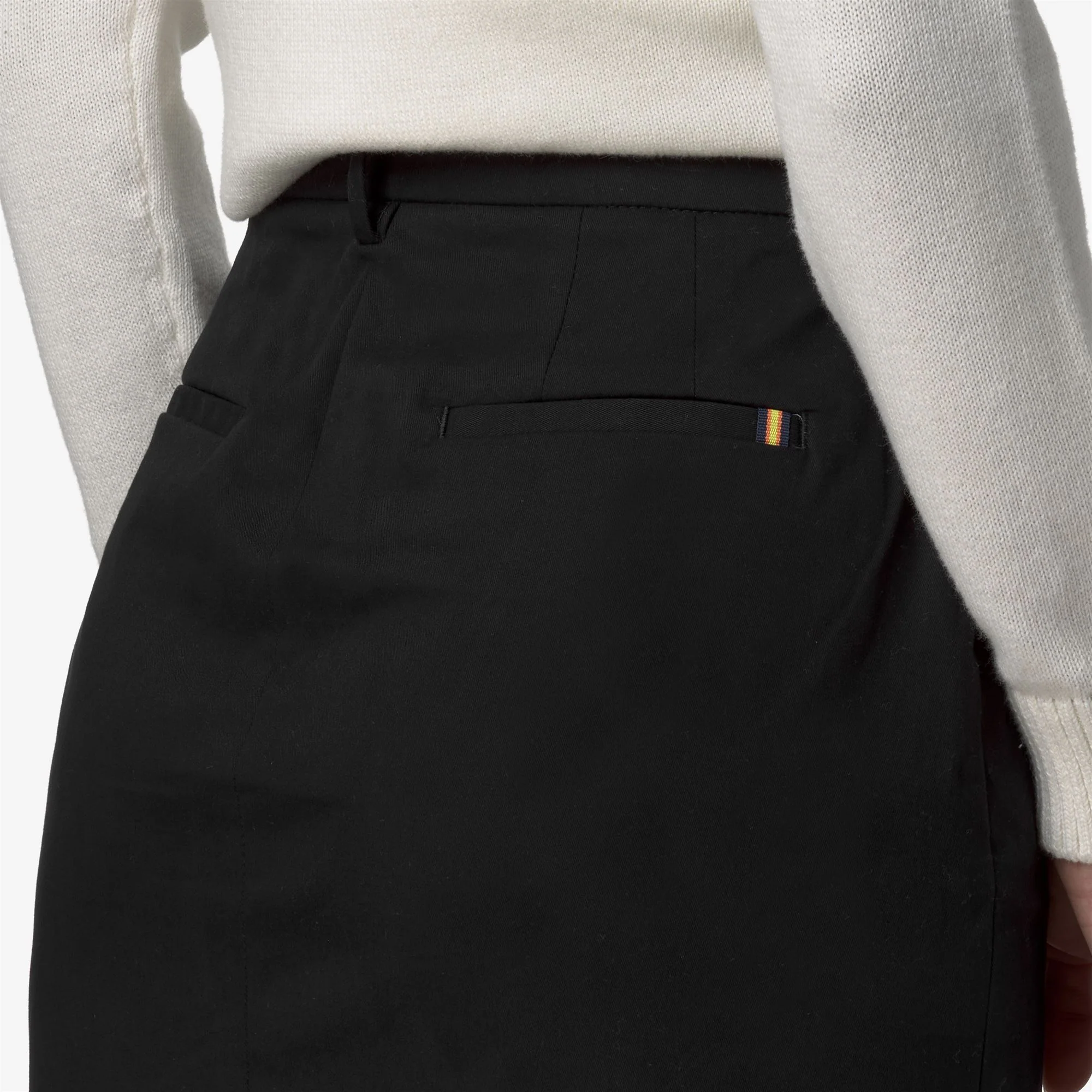 MAEVE TWILL TECH PEACH - Skirts - Longuette - Woman - BLACK PURE - Image 2